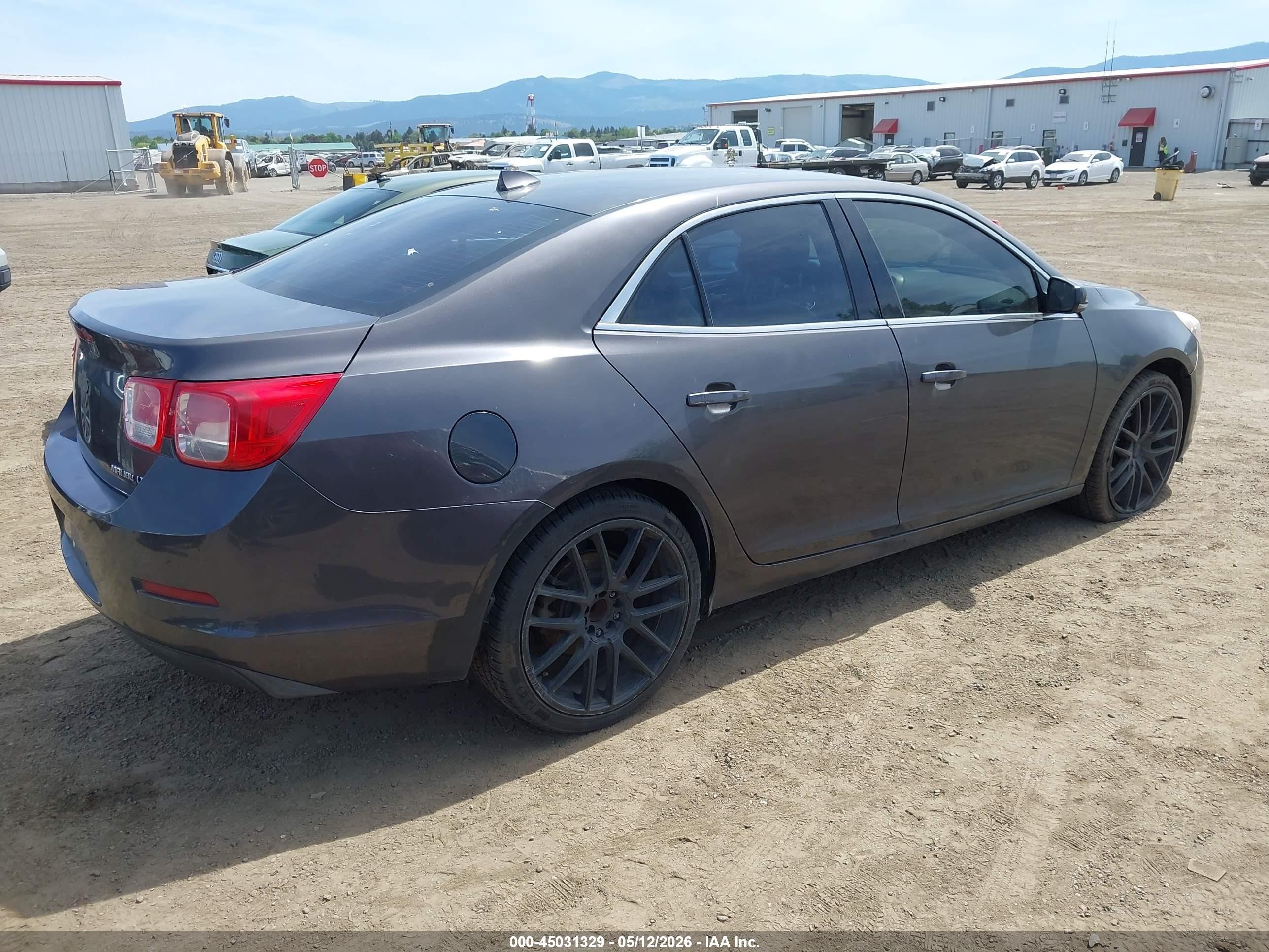 2013 Chevrolet Malibu 2lt Gray vin: 1G11E5SA9DF240815