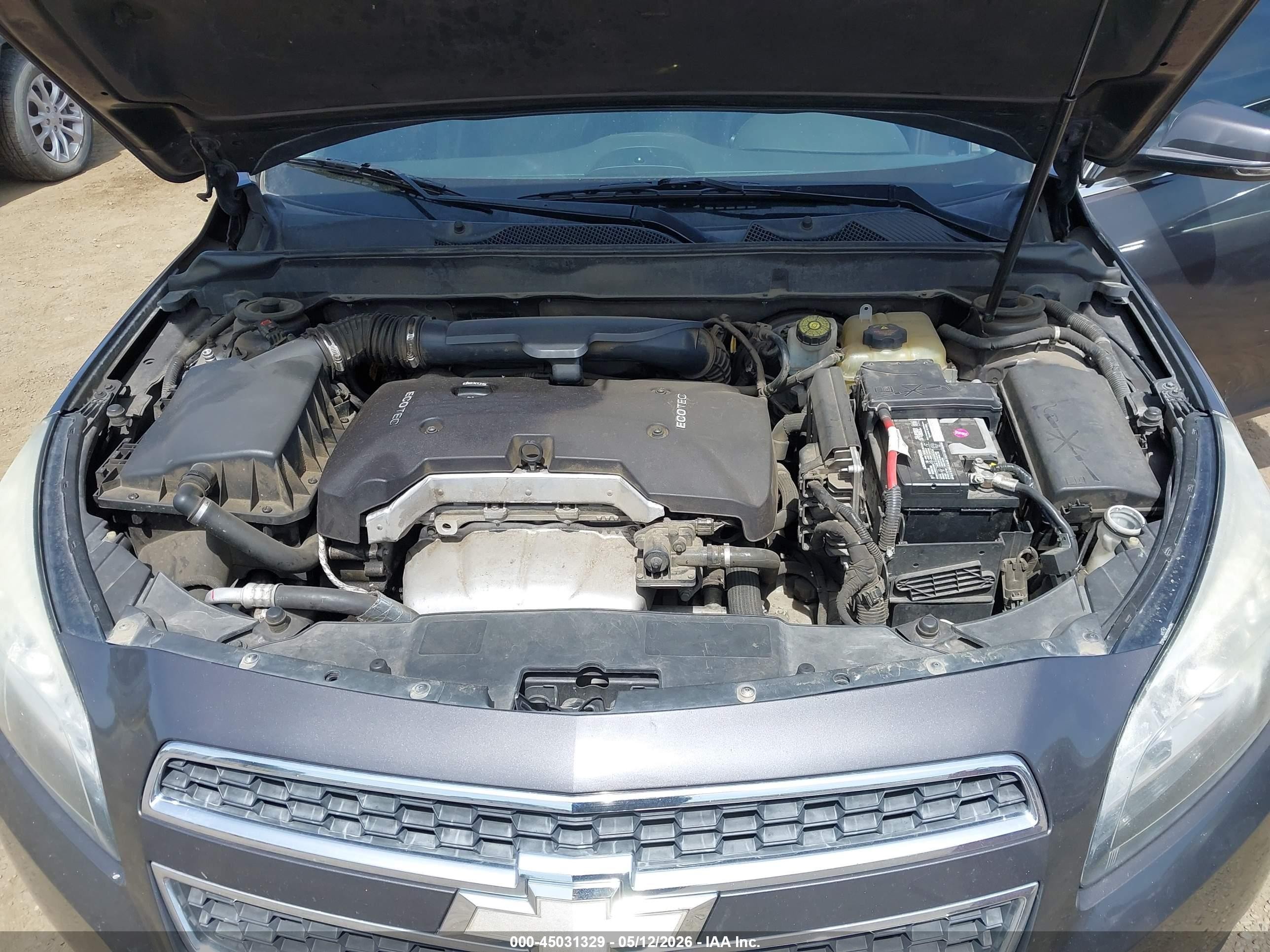 2013 Chevrolet Malibu 2lt Gray vin: 1G11E5SA9DF240815