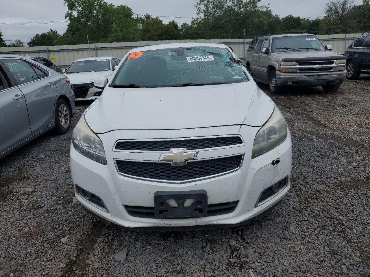 2013 Chevrolet Malibu 2lt White vin: 1G11E5SA9DF264774