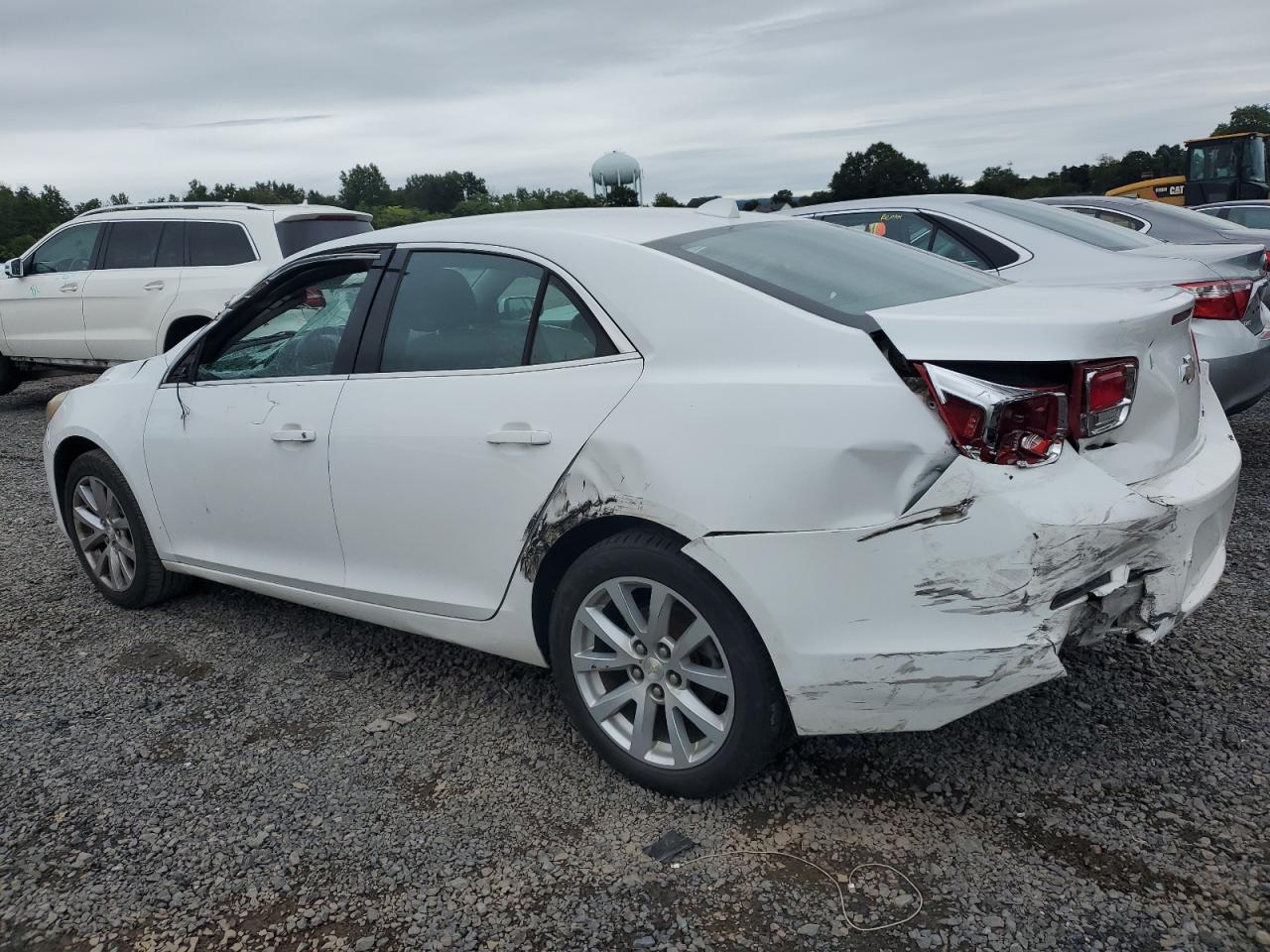 2013 Chevrolet Malibu 2lt White vin: 1G11E5SA9DF264774