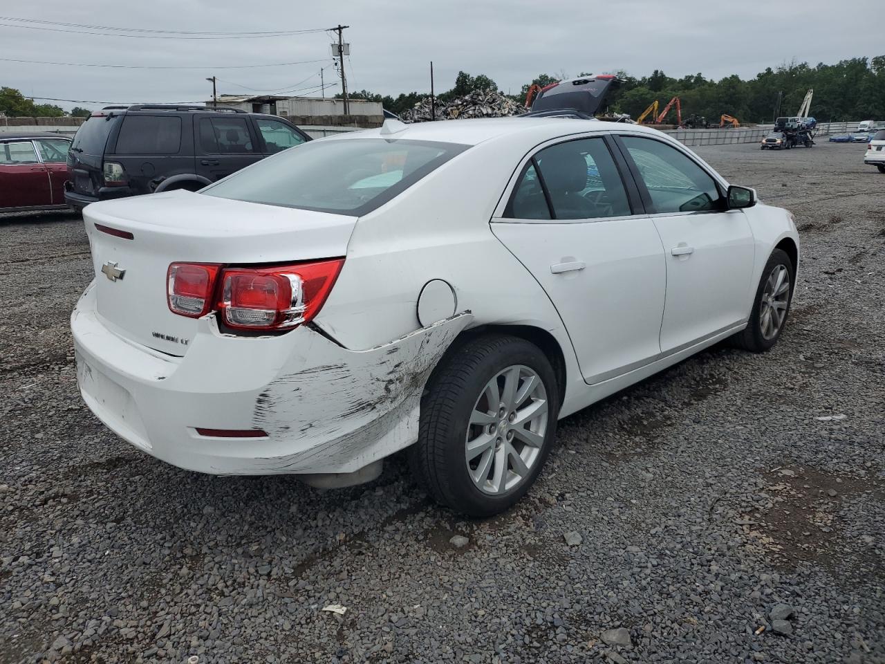 2013 Chevrolet Malibu 2lt White vin: 1G11E5SA9DF264774