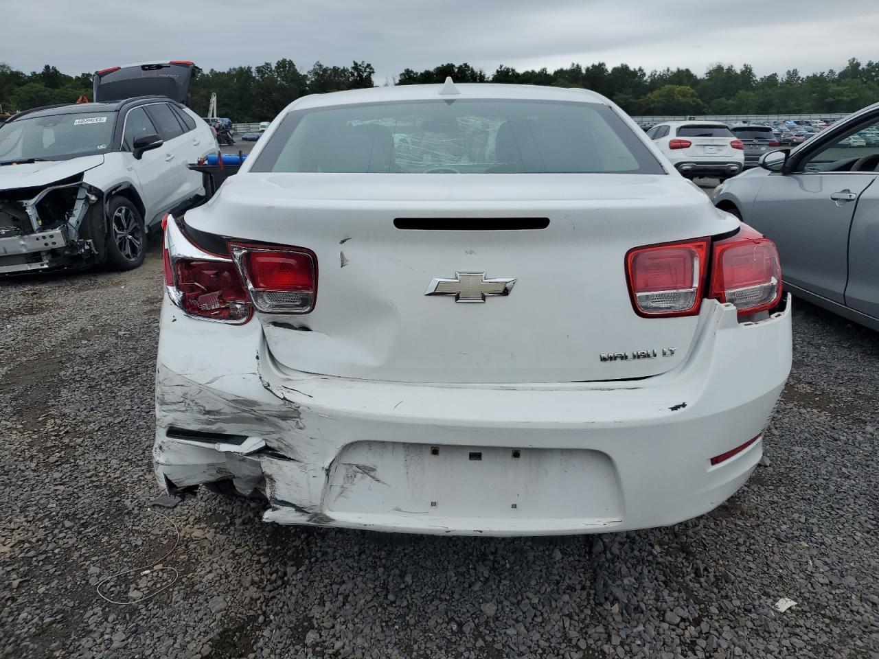 2013 Chevrolet Malibu 2lt White vin: 1G11E5SA9DF264774