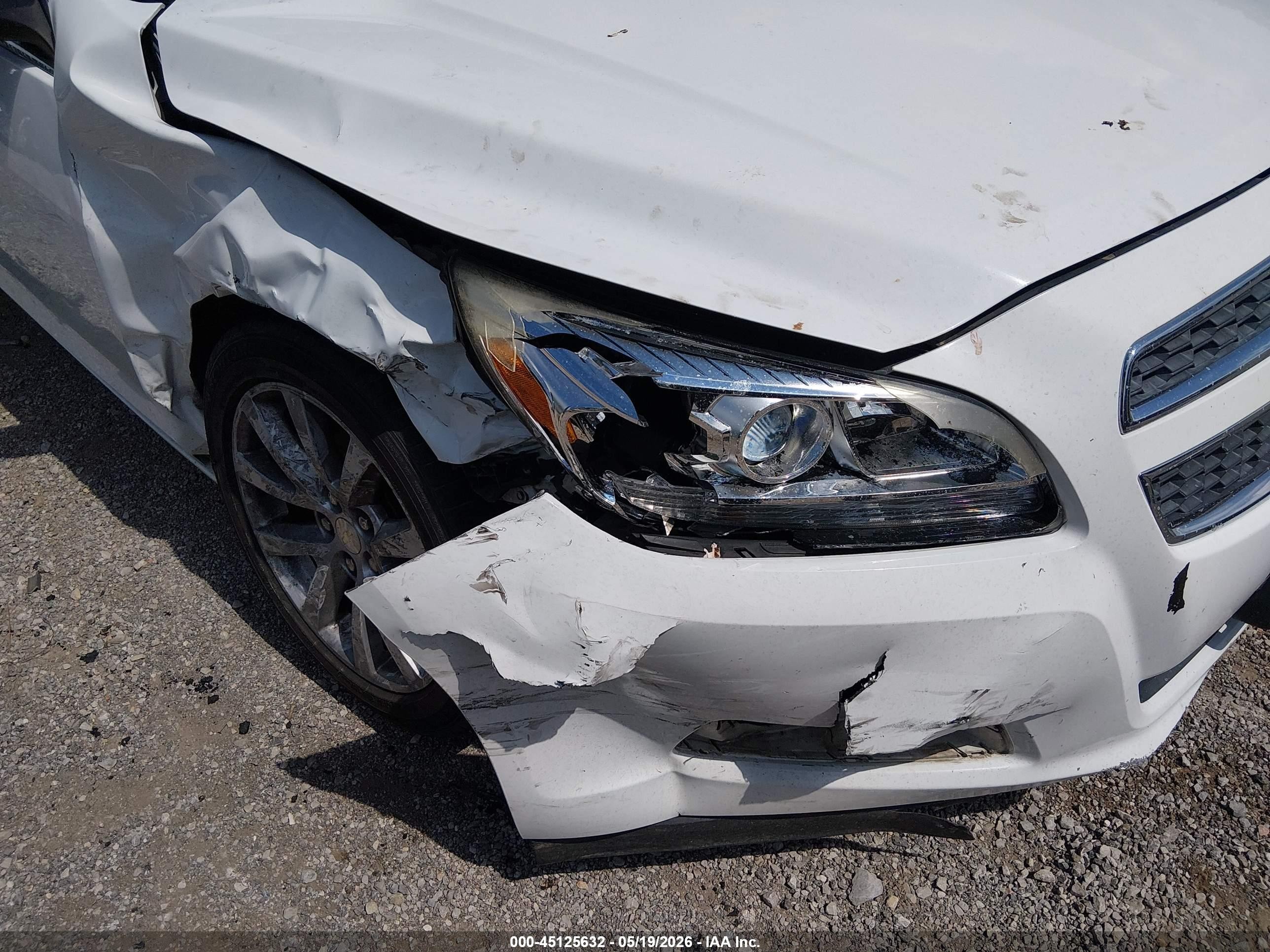 2013 Chevrolet Malibu 2lt White vin: 1G11E5SA9DF265925