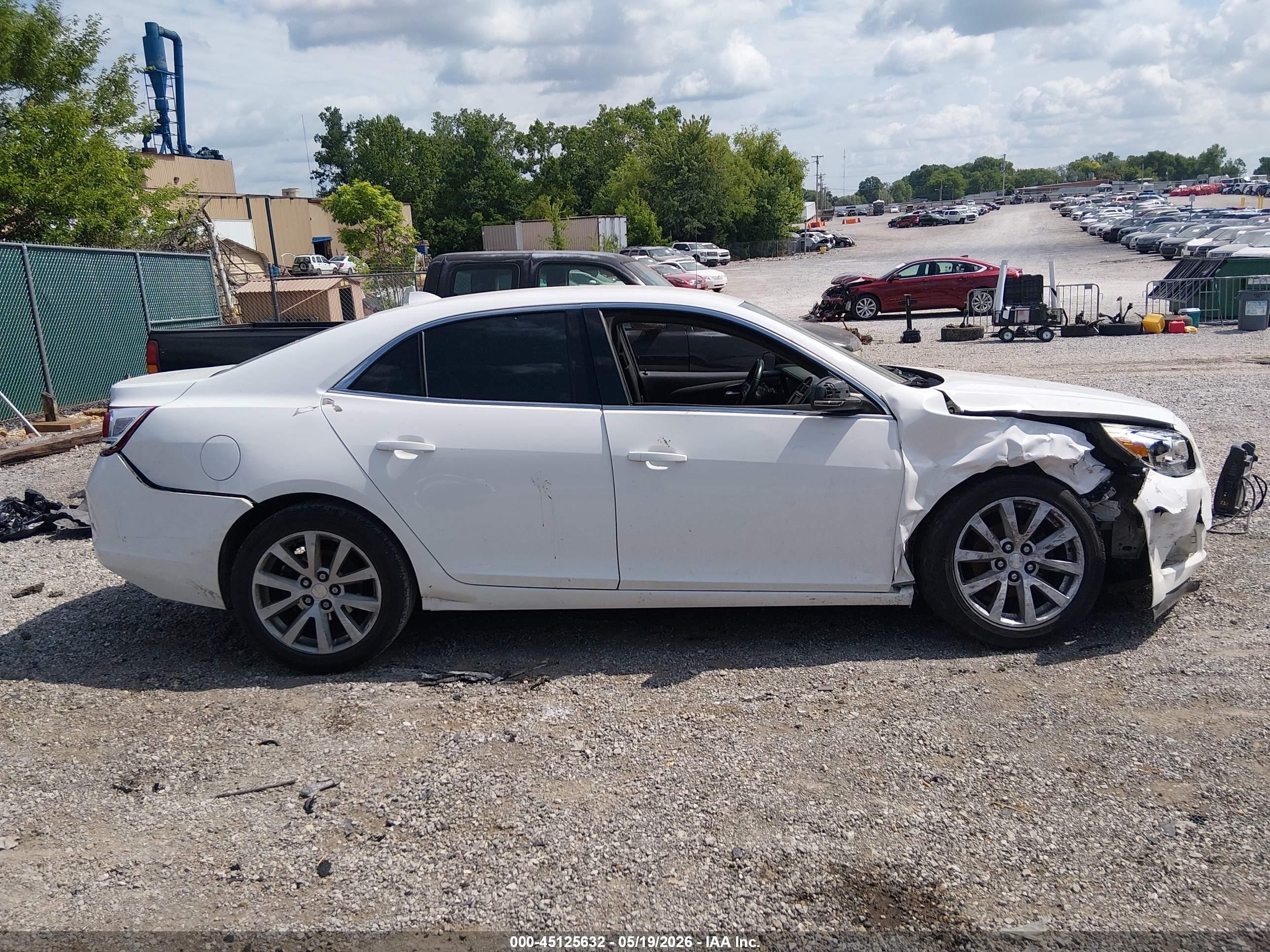 2013 Chevrolet Malibu 2lt White vin: 1G11E5SA9DF265925