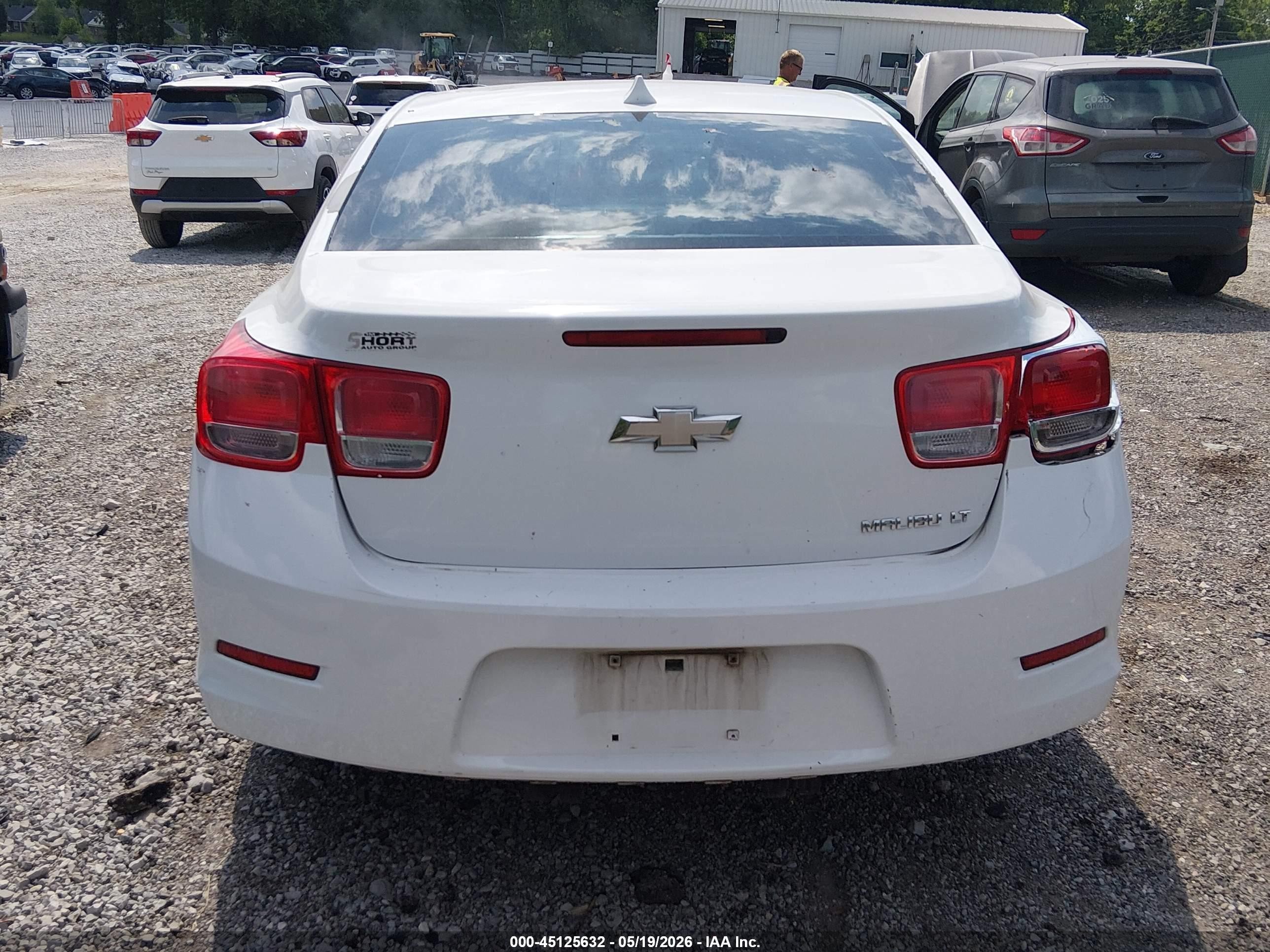 2013 Chevrolet Malibu 2lt White vin: 1G11E5SA9DF265925