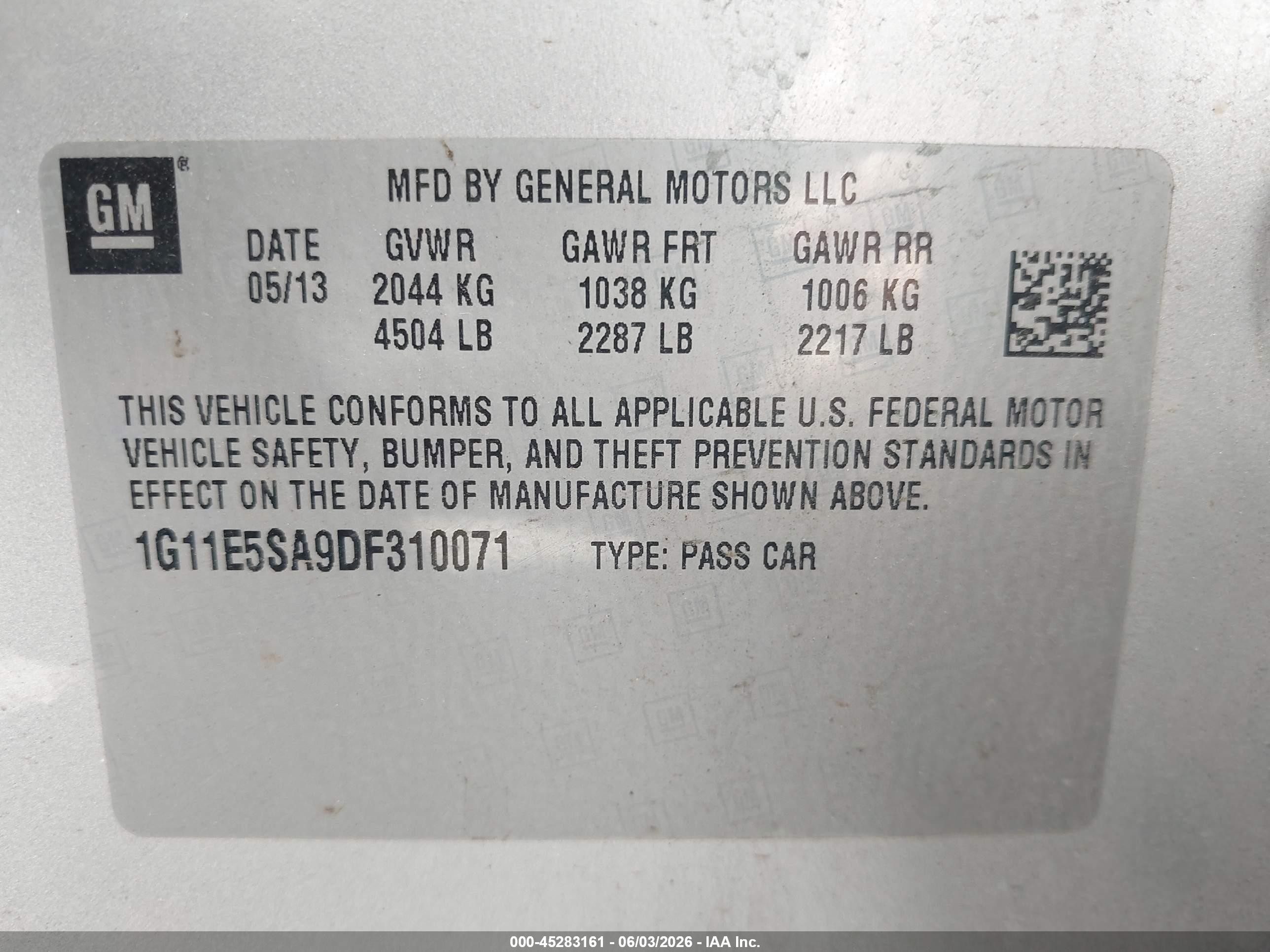 2013 Chevrolet Malibu 2lt Silver vin: 1G11E5SA9DF310071