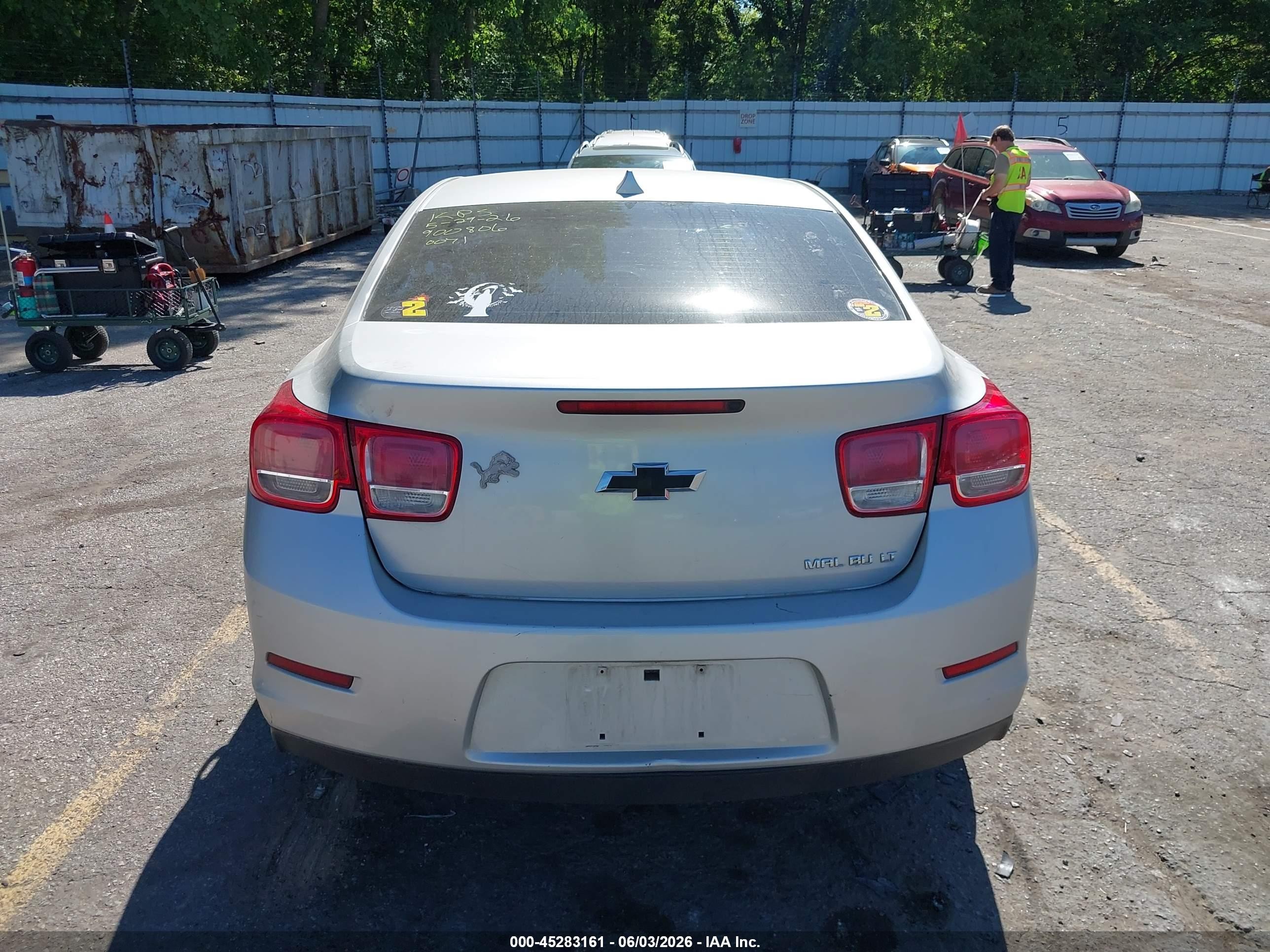 2013 Chevrolet Malibu 2lt Silver vin: 1G11E5SA9DF310071