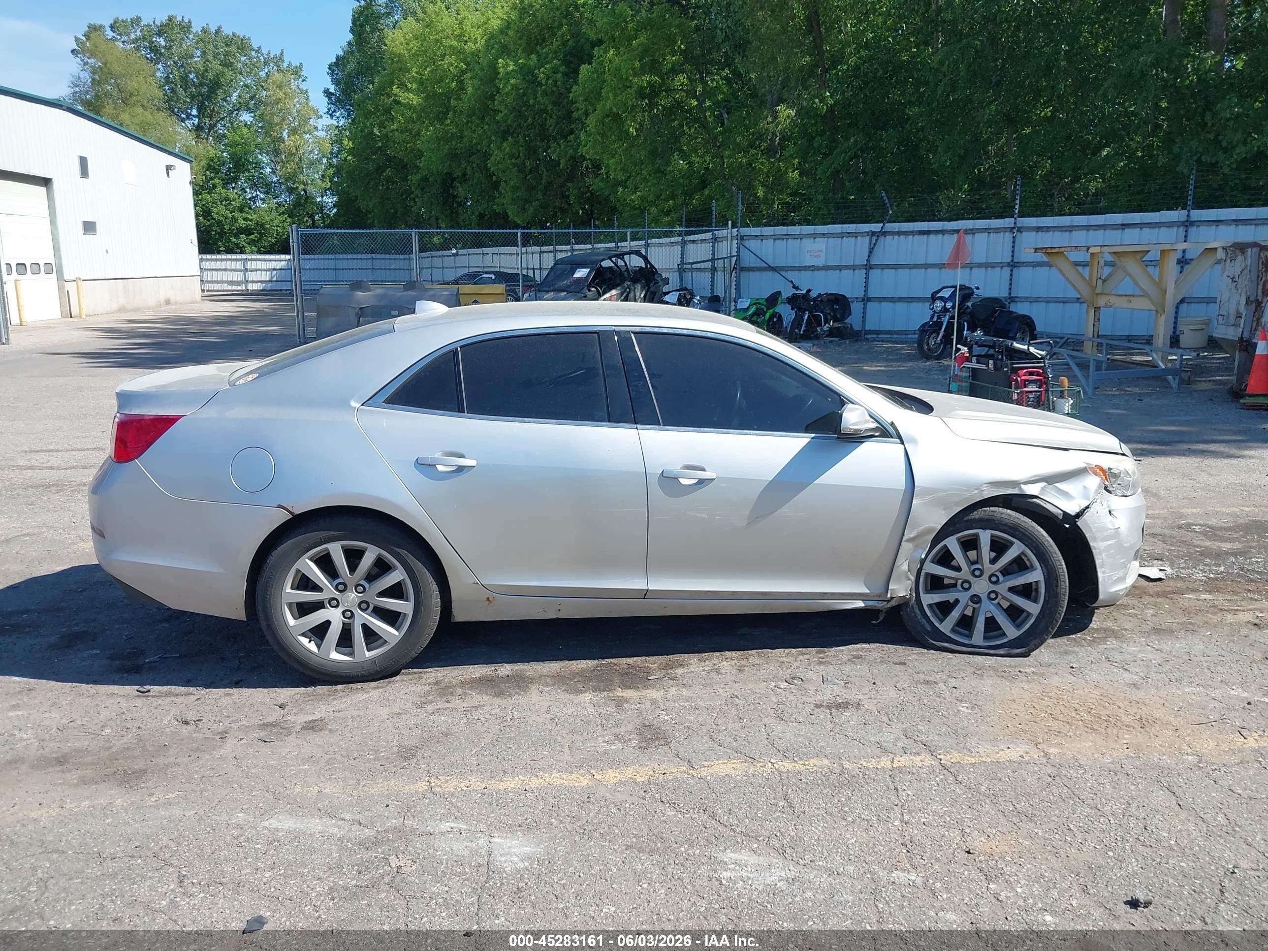 2013 Chevrolet Malibu 2lt Silver vin: 1G11E5SA9DF310071