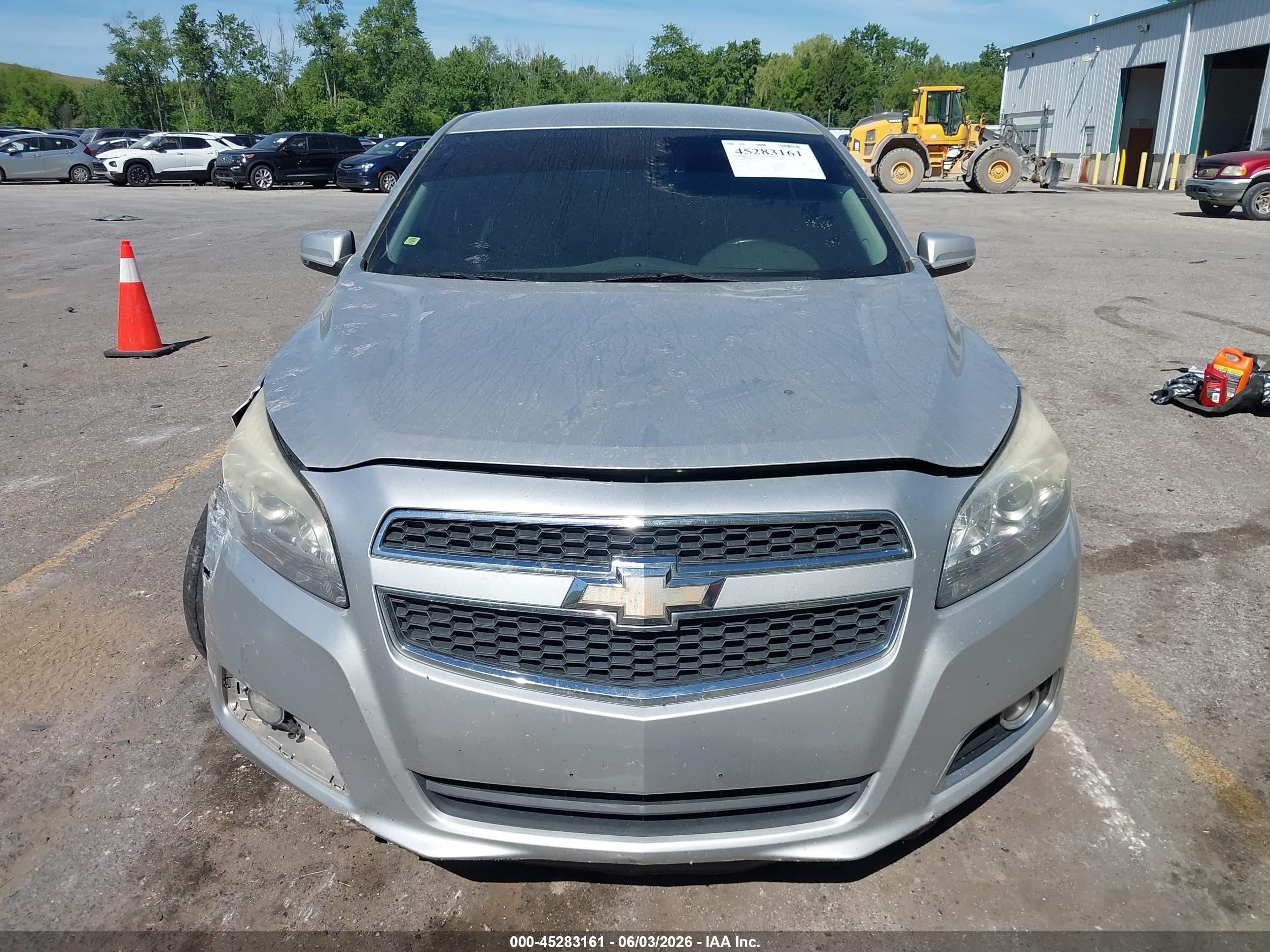 2013 Chevrolet Malibu 2lt Silver vin: 1G11E5SA9DF310071
