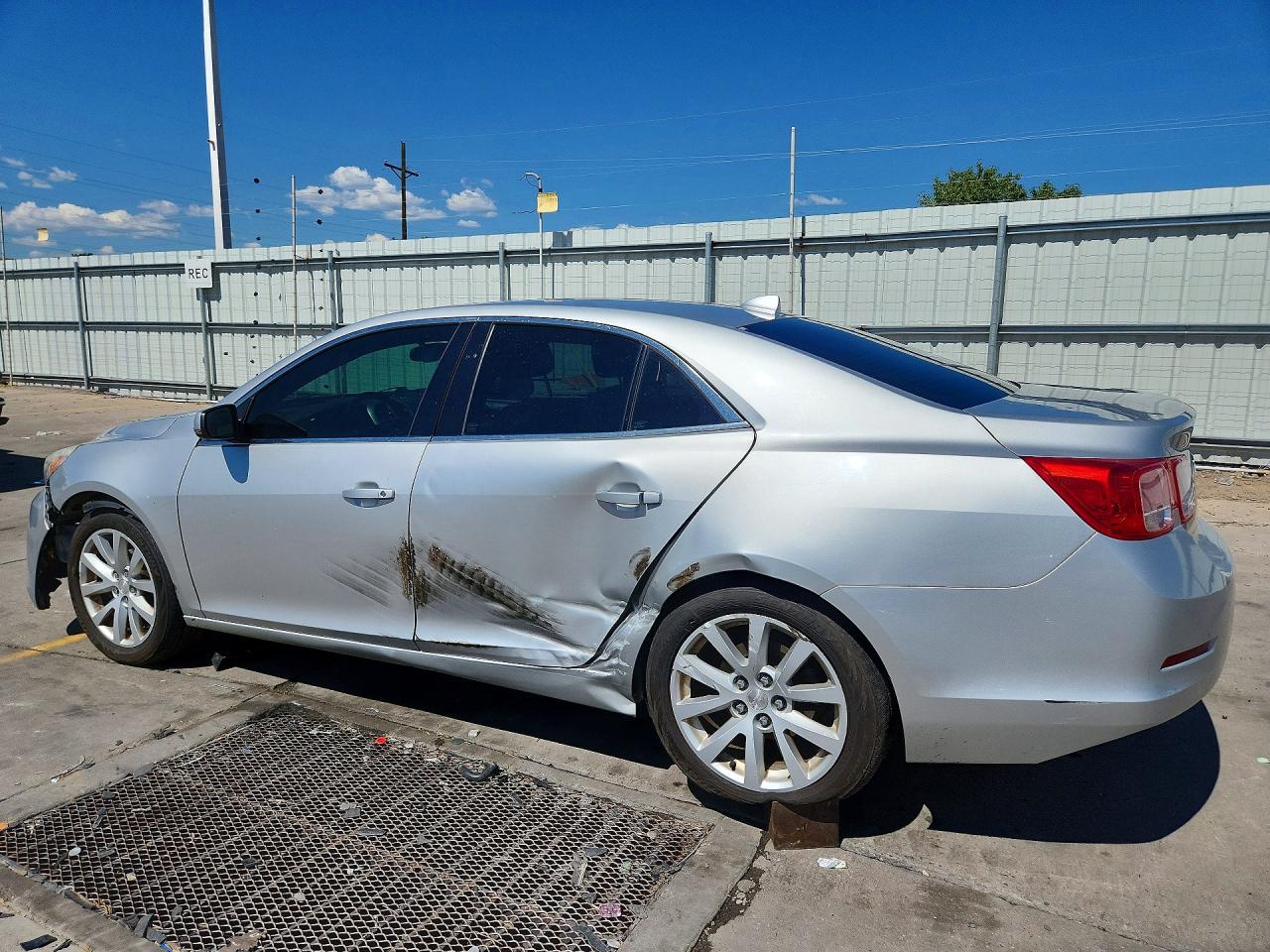 2013 Chevrolet Malibu 2lt Silver vin: 1G11E5SA9DF311544