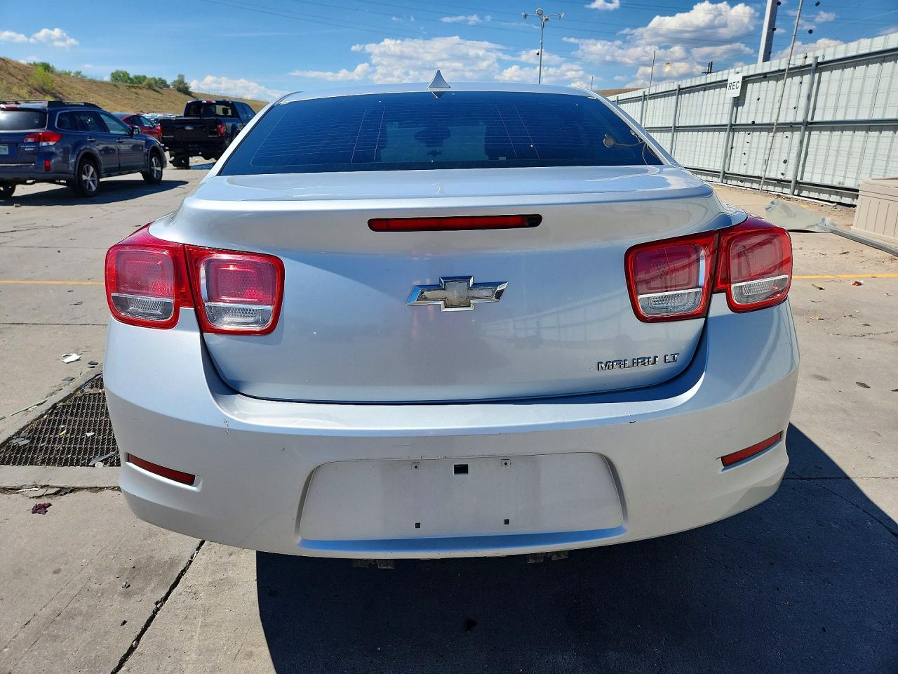 2013 Chevrolet Malibu 2lt Silver vin: 1G11E5SA9DF311544