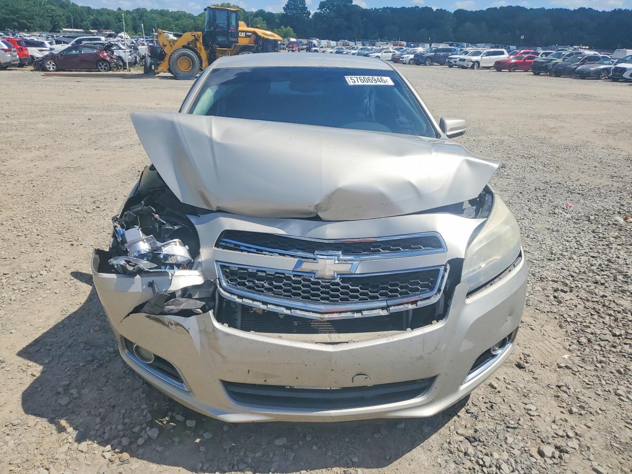 2013 Chevrolet Malibu 2lt Cream vin: 1G11E5SA9DF317036