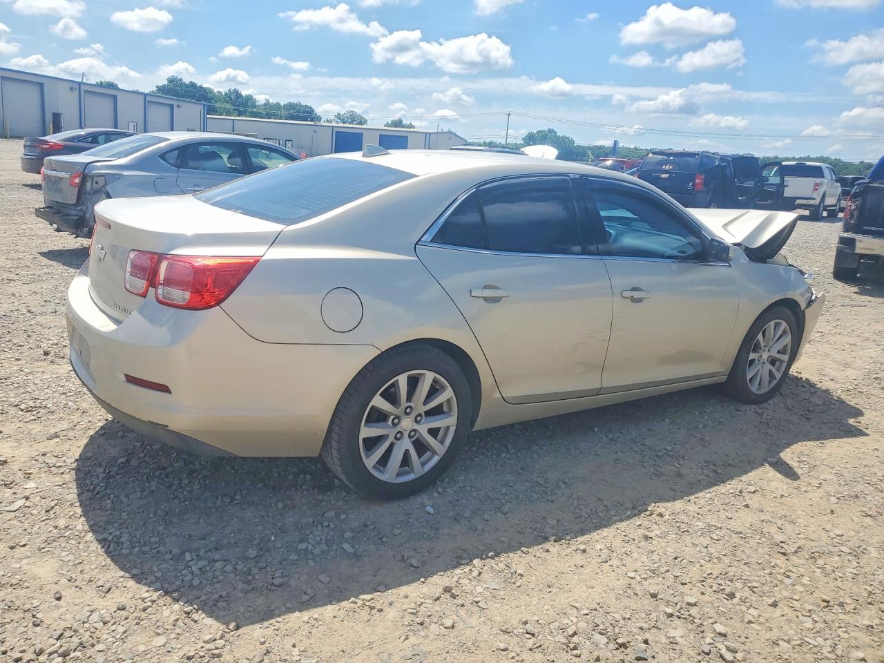 2013 Chevrolet Malibu 2lt Cream vin: 1G11E5SA9DF317036