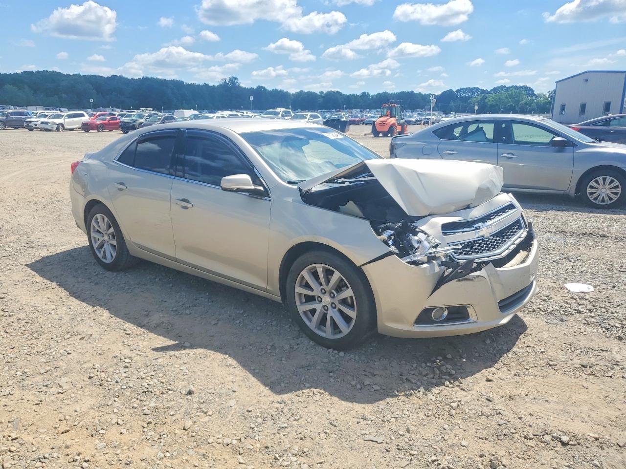 2013 Chevrolet Malibu 2lt Cream vin: 1G11E5SA9DF317036