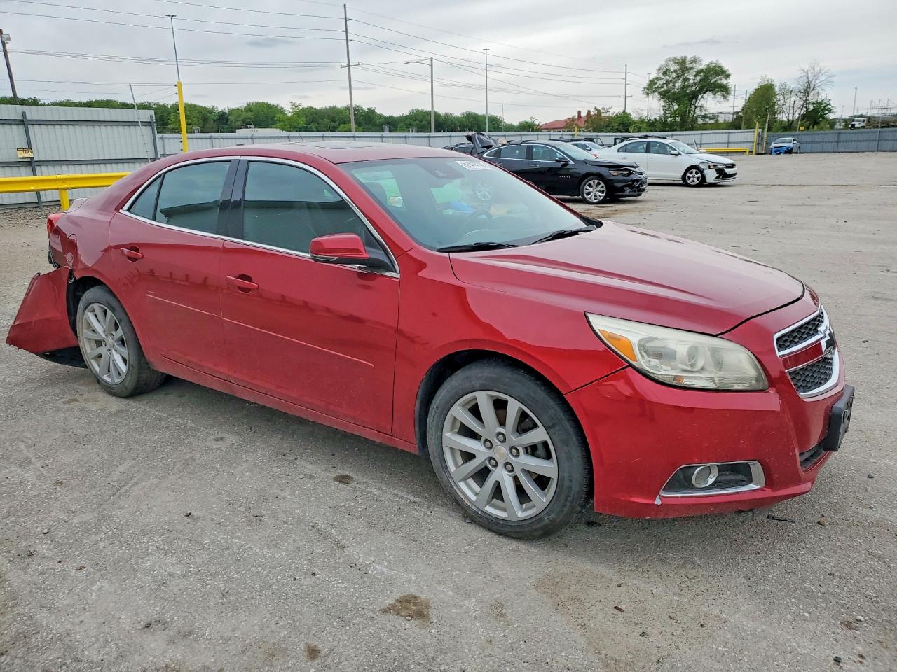 2013 Chevrolet Malibu 2lt Maroon vin: 1G11E5SA9DF343717
