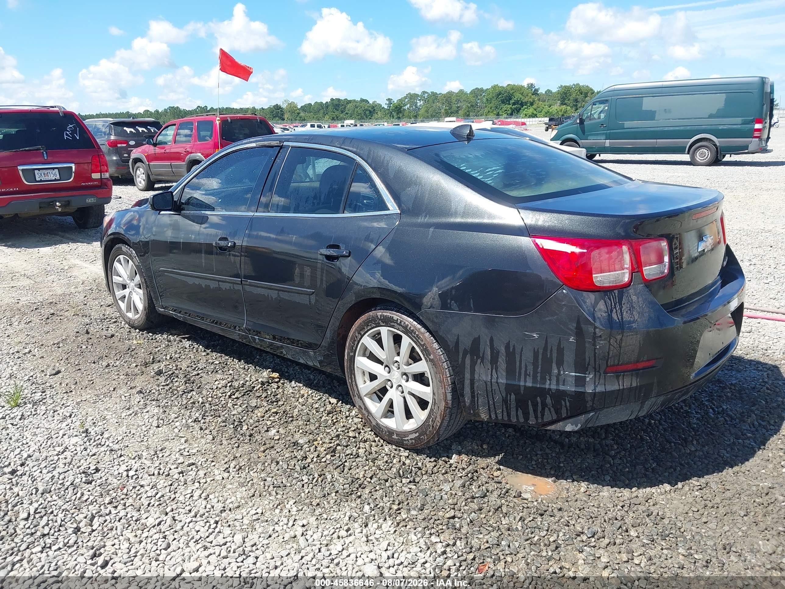 2013 Chevrolet Malibu 2lt Black vin: 1G11E5SAXDF162707