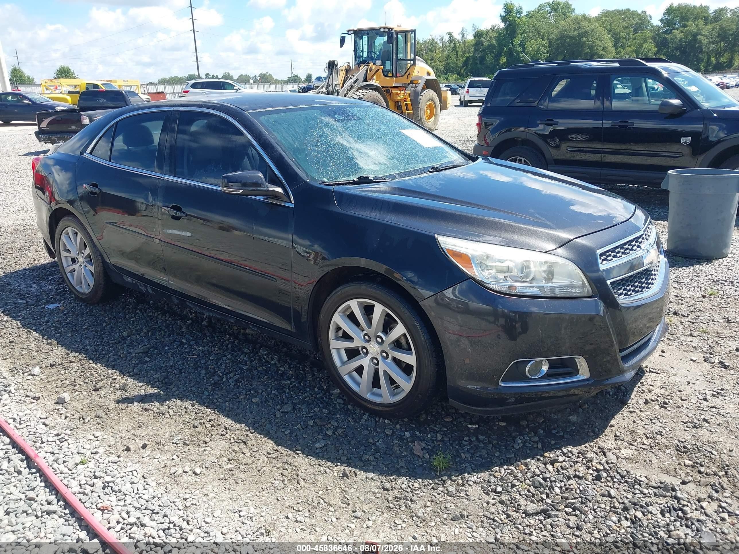 2013 Chevrolet Malibu 2lt Black vin: 1G11E5SAXDF162707