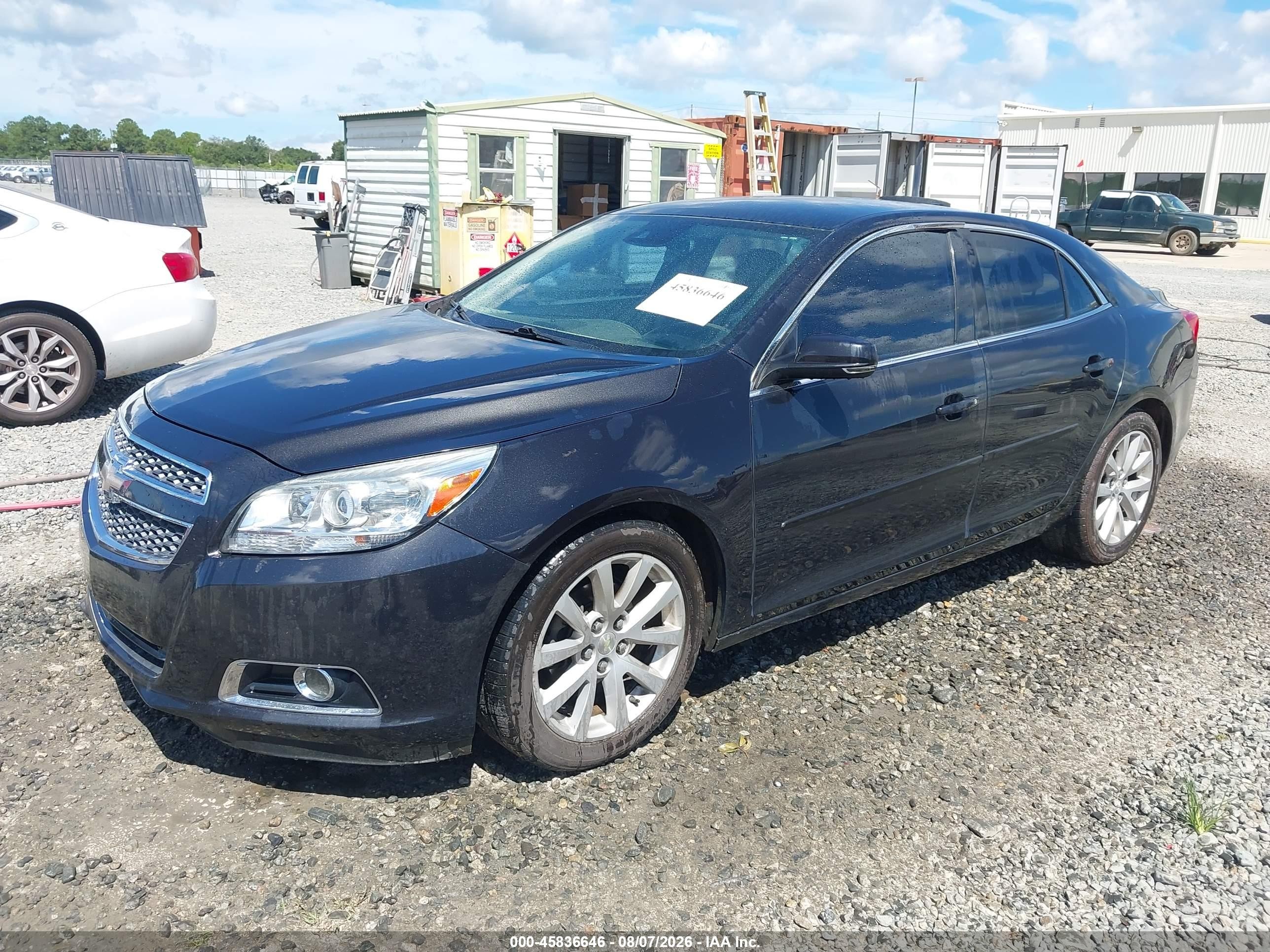 2013 Chevrolet Malibu 2lt Black vin: 1G11E5SAXDF162707