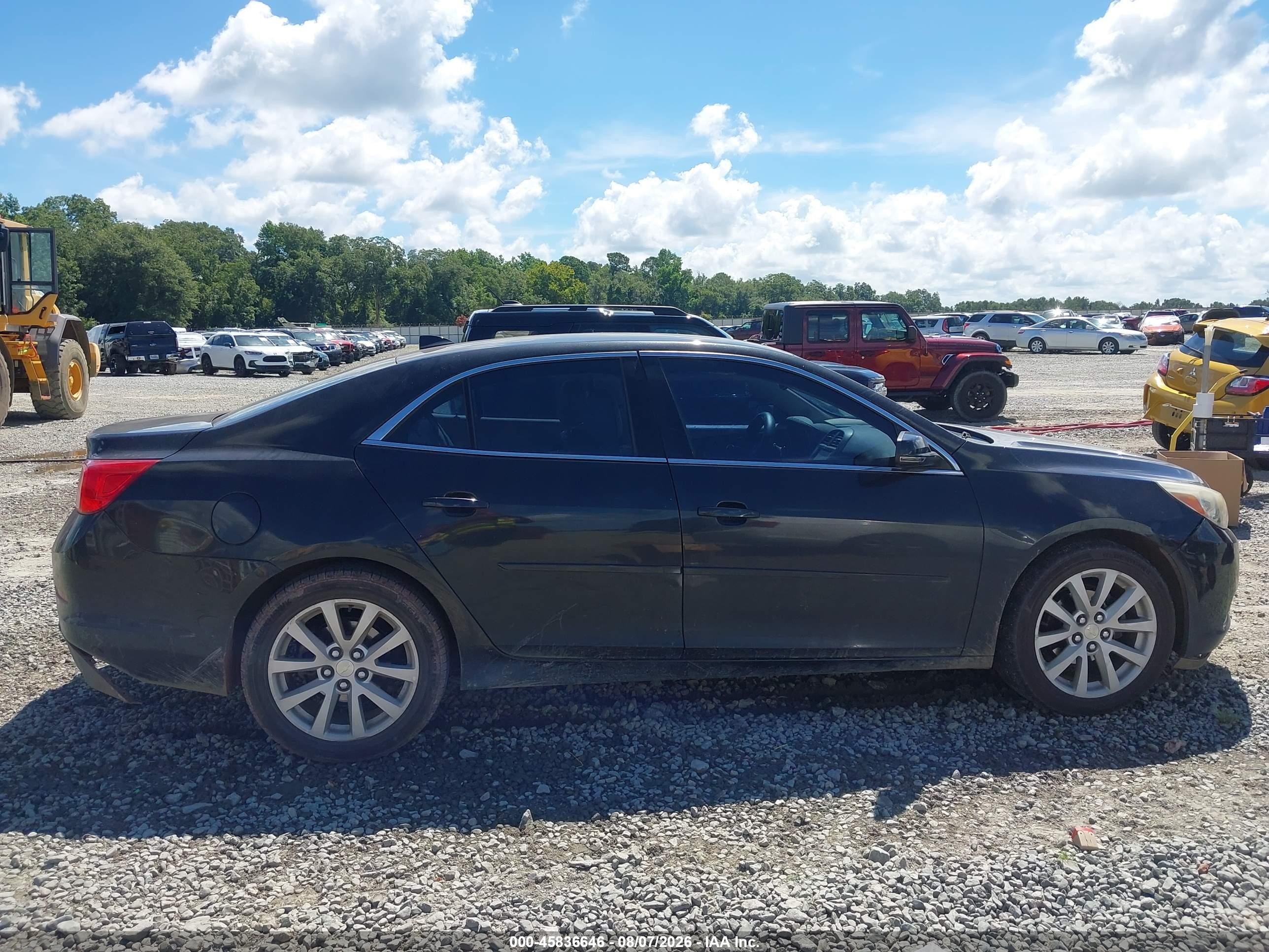 2013 Chevrolet Malibu 2lt Black vin: 1G11E5SAXDF162707
