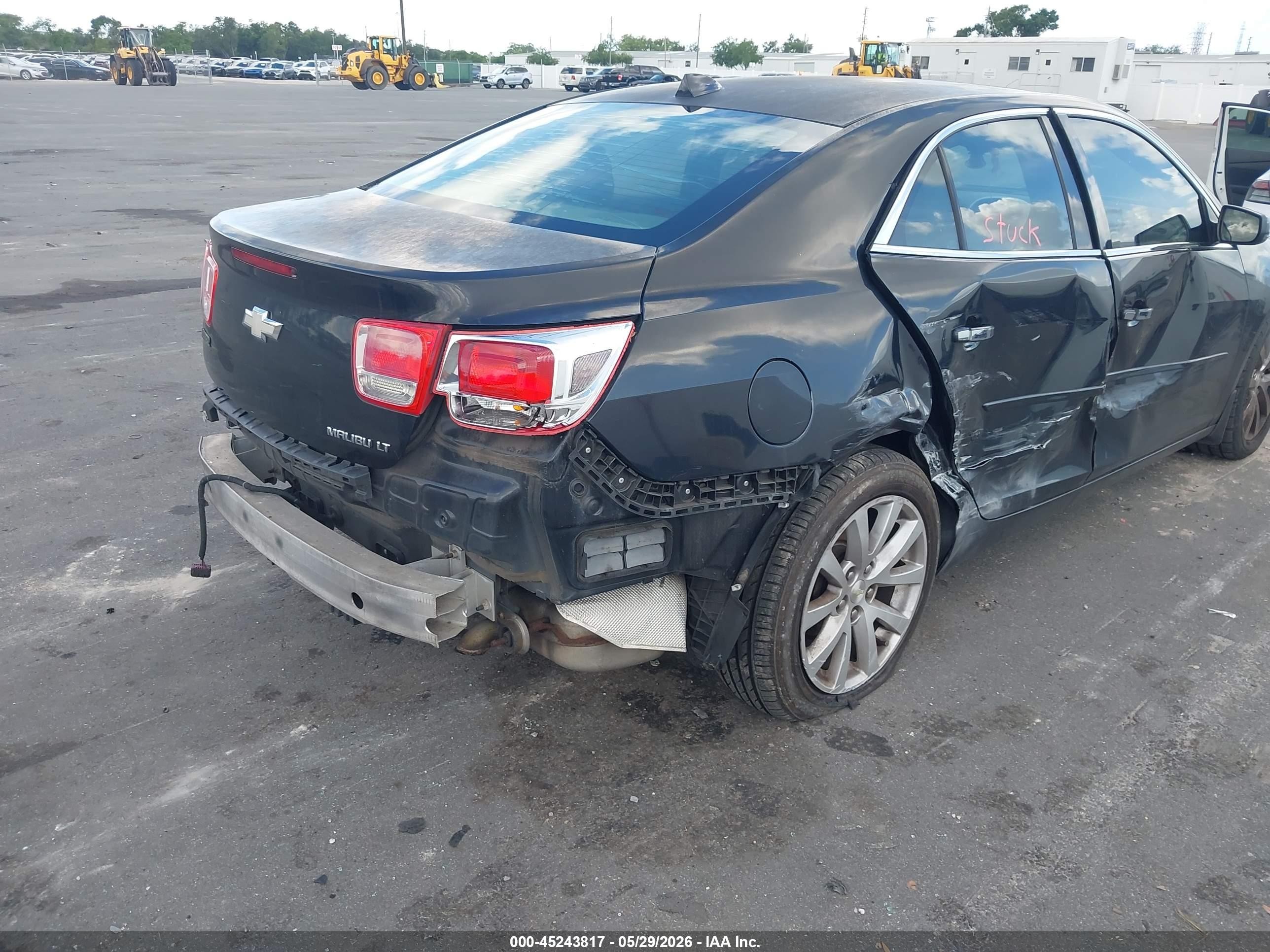 2013 Chevrolet Malibu 2lt Black vin: 1G11E5SAXDF232478