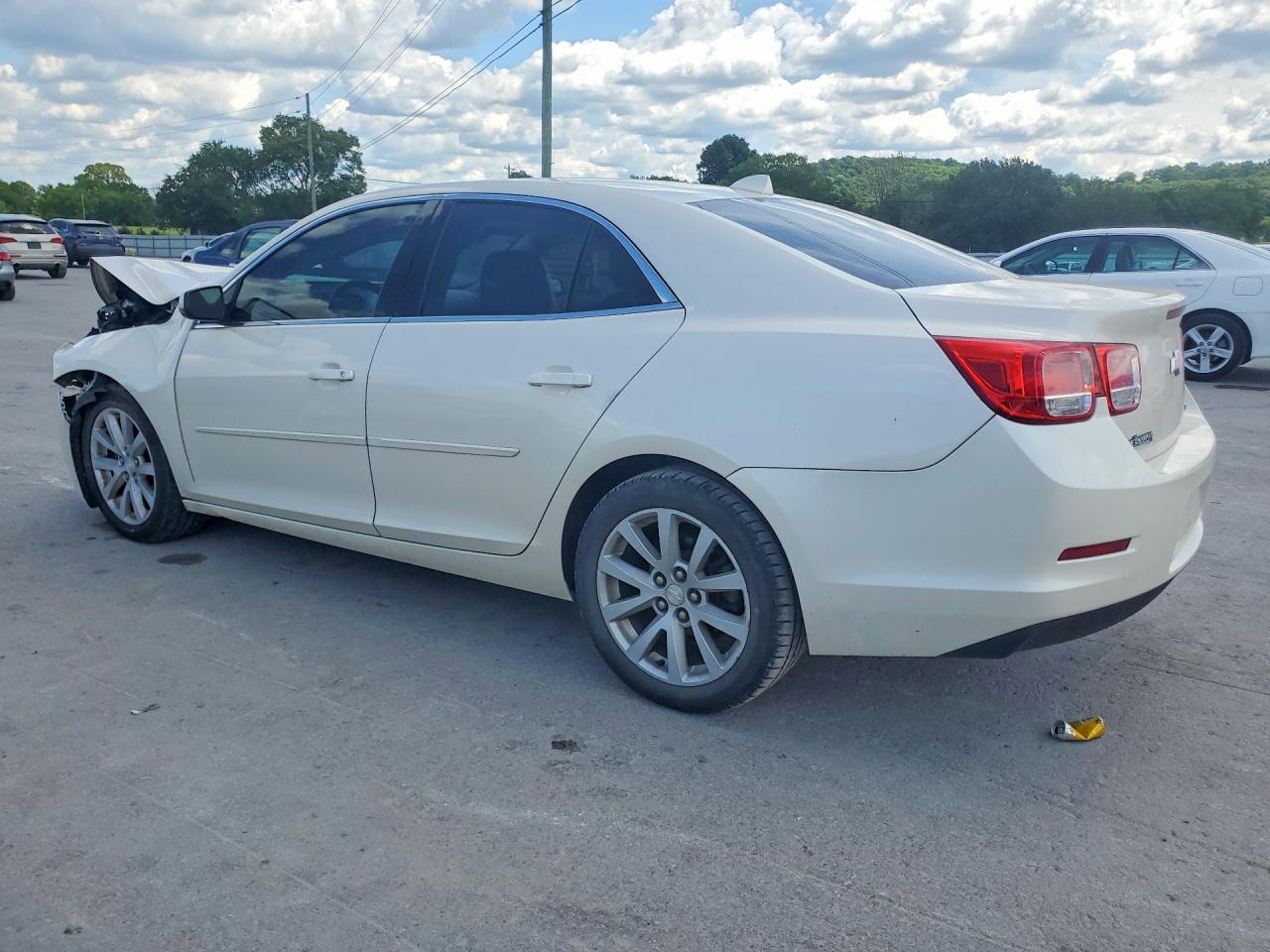 2013 Chevrolet Malibu 2lt White vin: 1G11E5SAXDF242458
