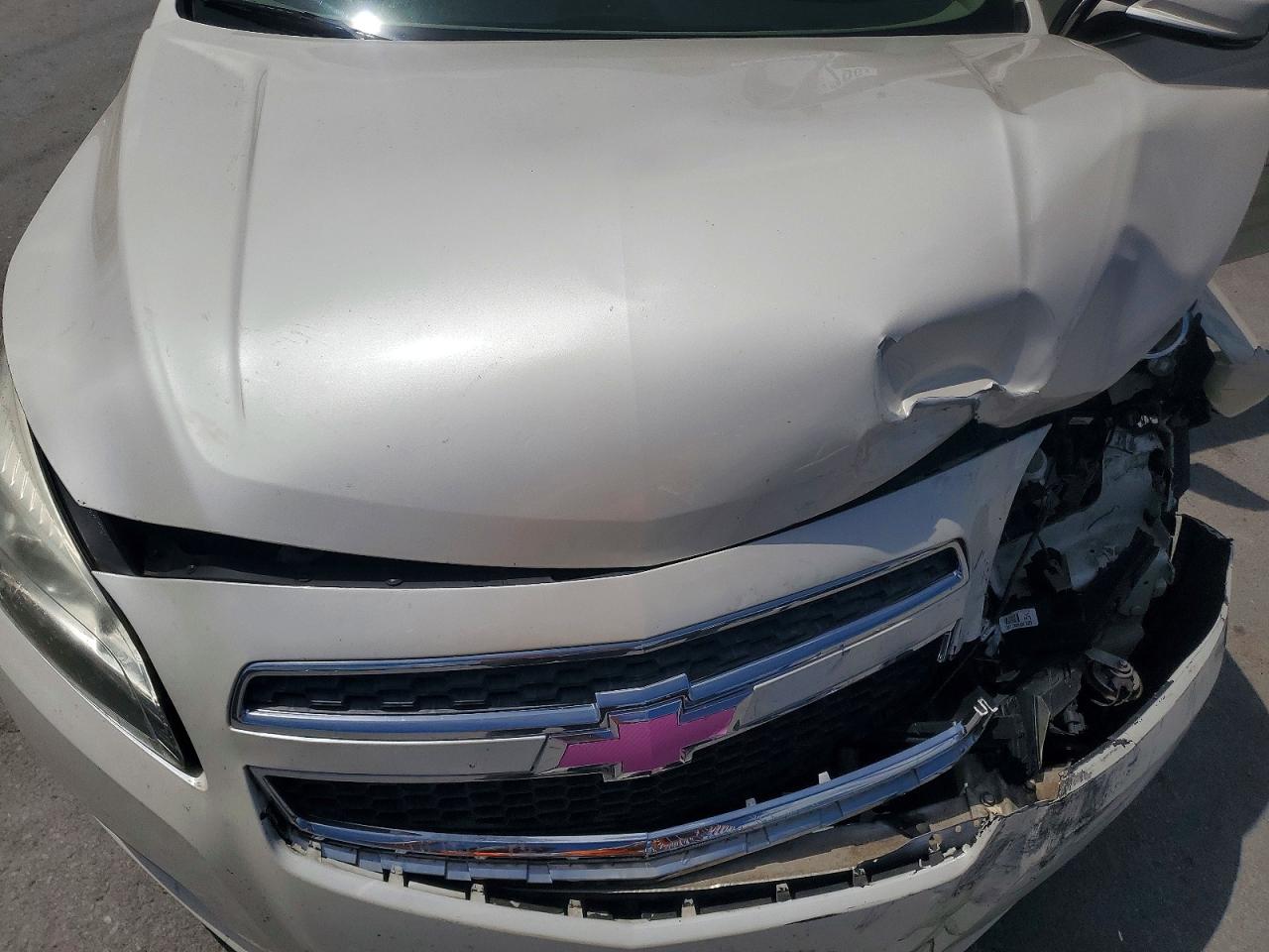 2013 Chevrolet Malibu 2lt White vin: 1G11E5SAXDF242458