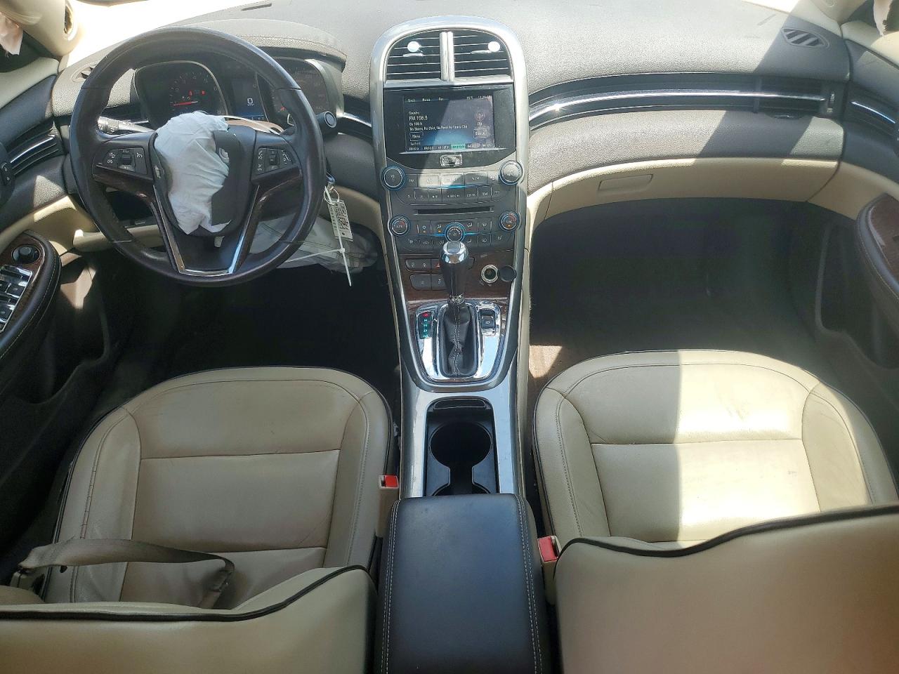 2013 Chevrolet Malibu 2lt White vin: 1G11E5SAXDF242458
