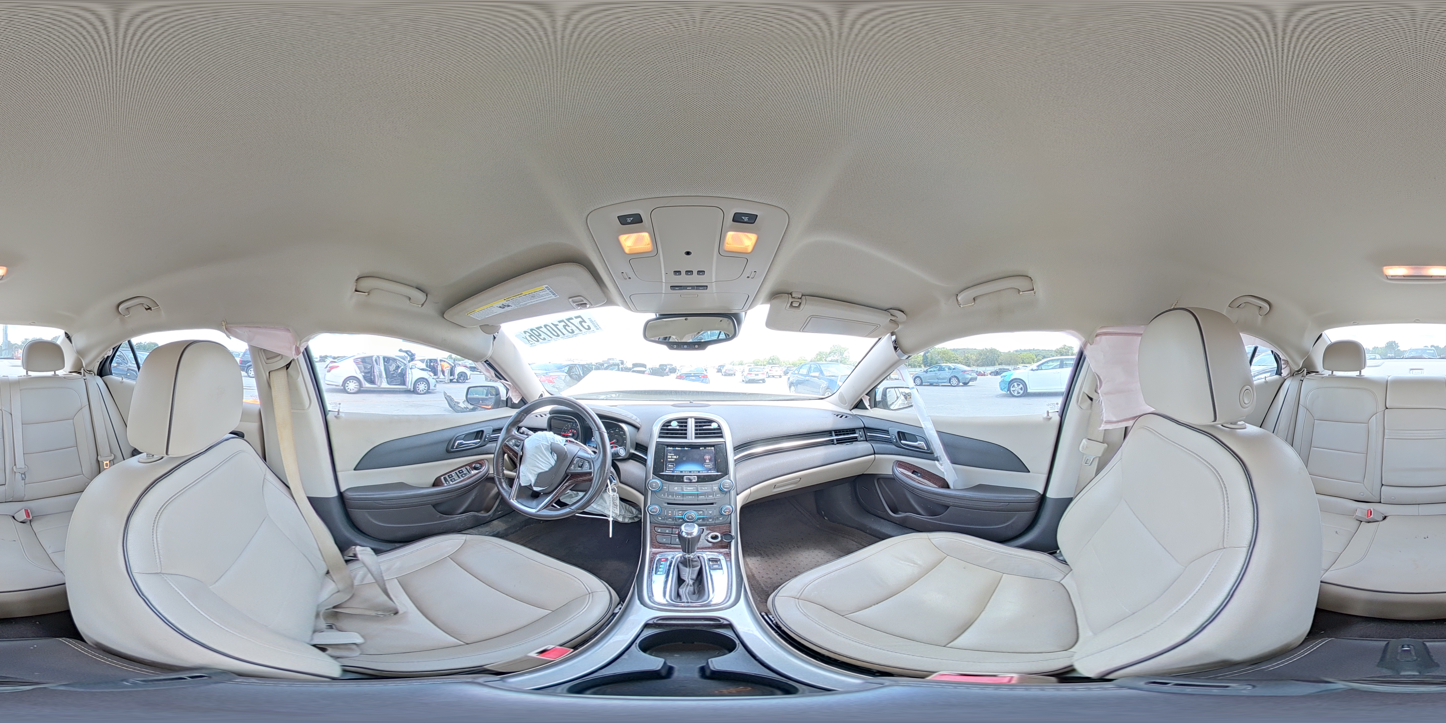 2013 Chevrolet Malibu 2lt White vin: 1G11E5SAXDF242458