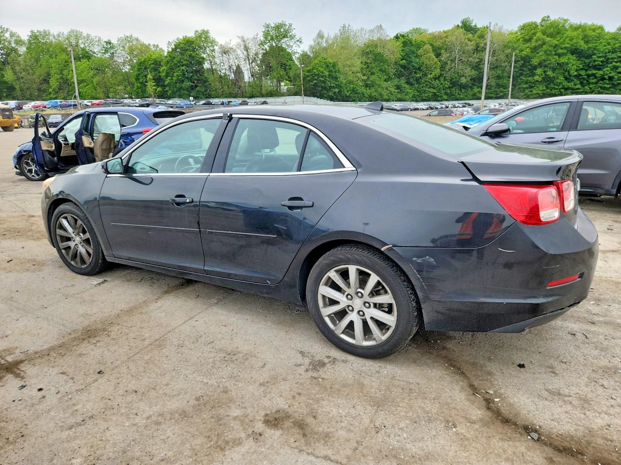 2013 Chevrolet Malibu 2lt Black vin: 1G11E5SAXDF262693