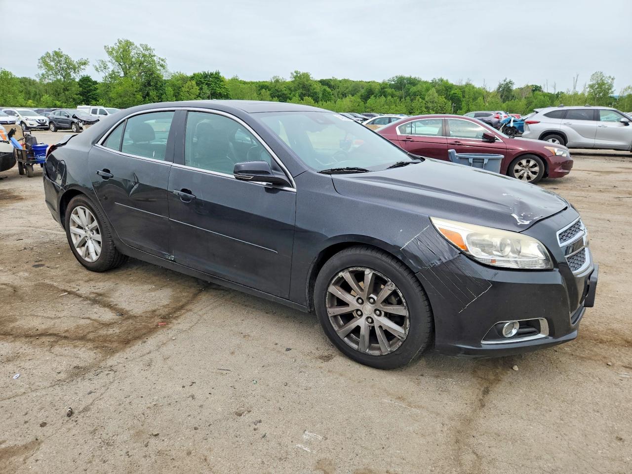 2013 Chevrolet Malibu 2lt Black vin: 1G11E5SAXDF262693