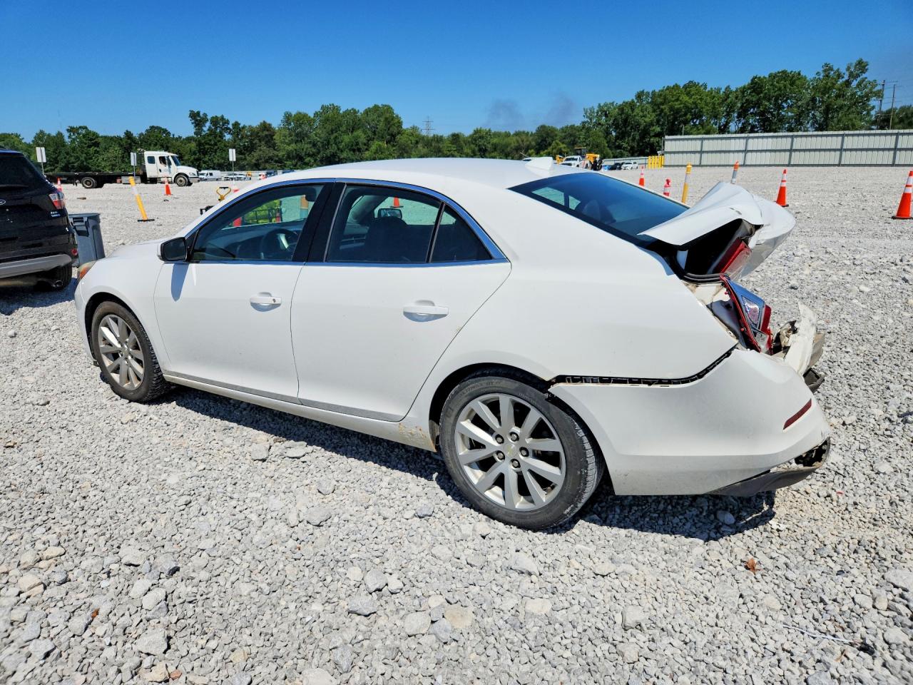 2013 Chevrolet Malibu 2lt White vin: 1G11E5SAXDF327509