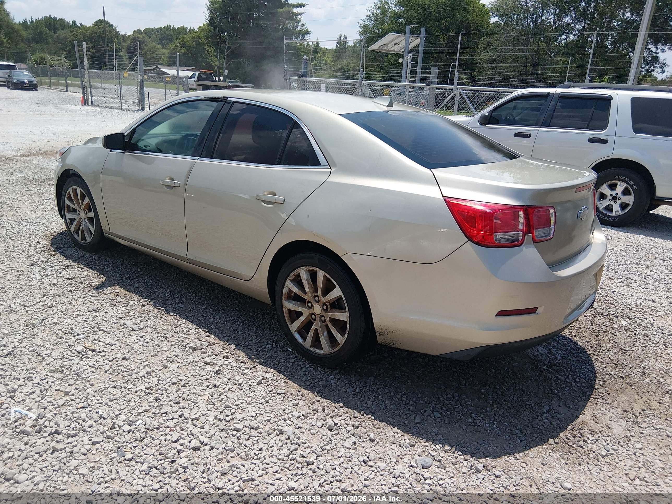 2013 Chevrolet Malibu 2lt Gold vin: 1G11E5SAXDF327994