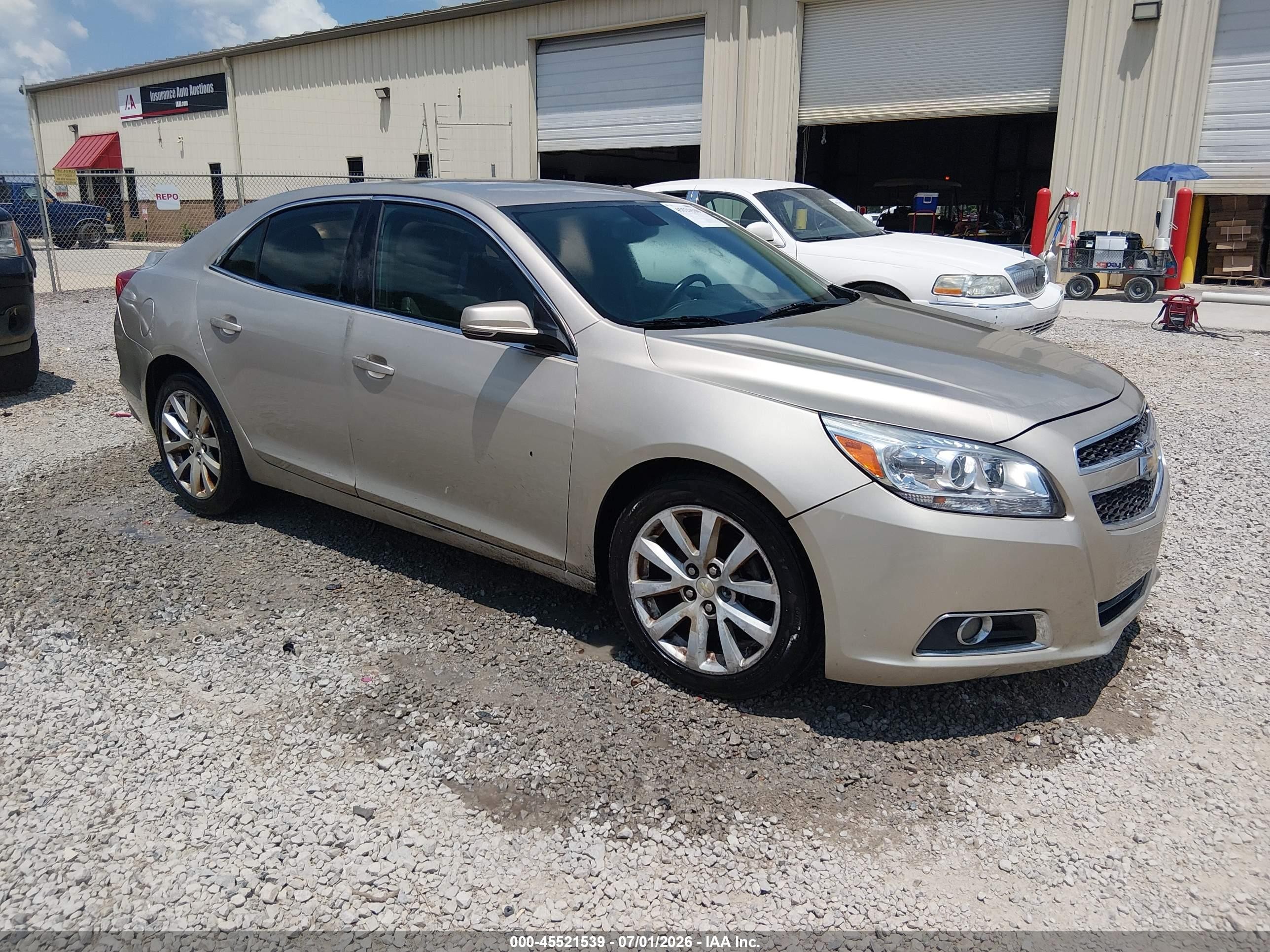 2013 Chevrolet Malibu 2lt Gold vin: 1G11E5SAXDF327994
