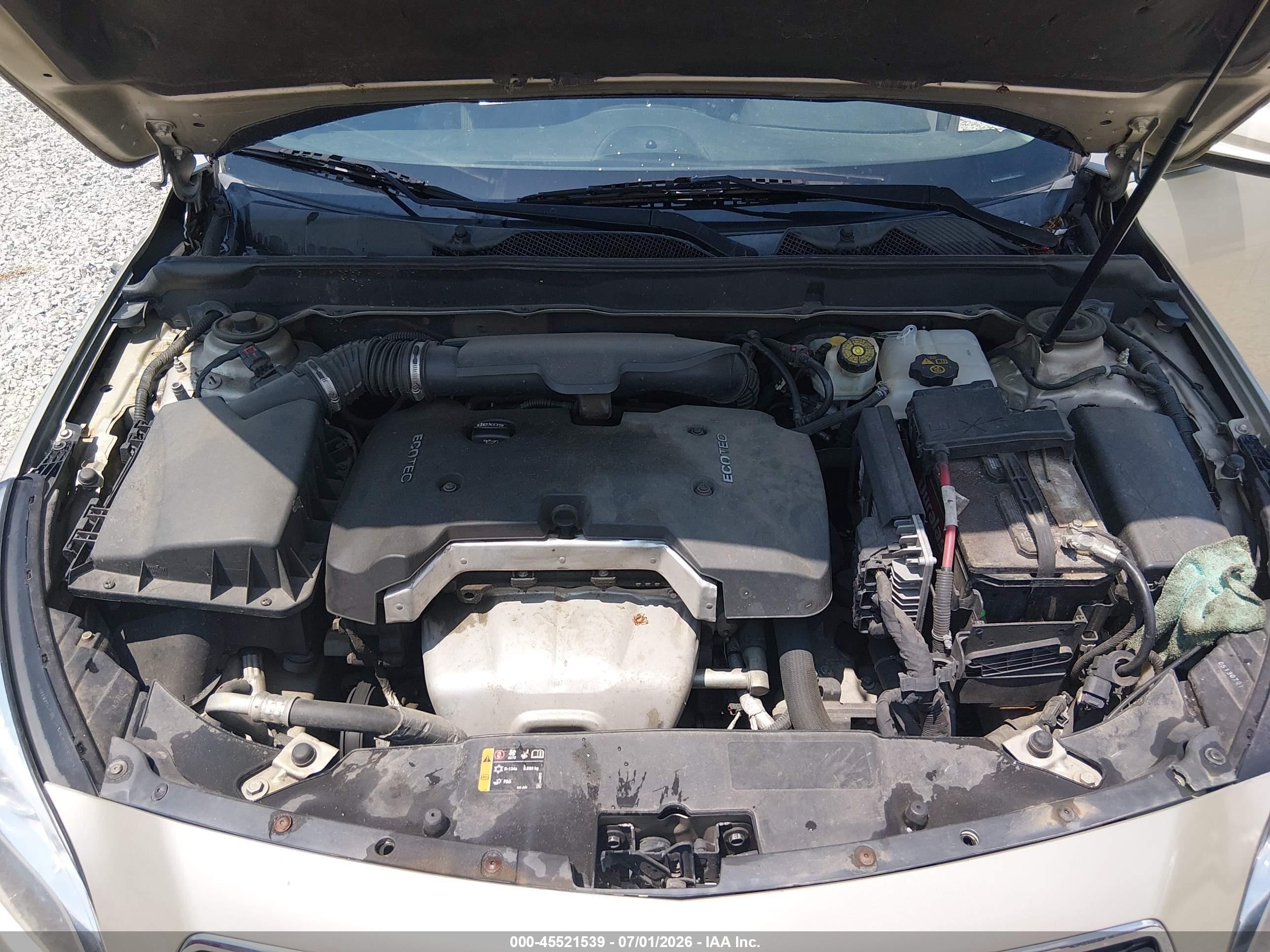 2013 Chevrolet Malibu 2lt Gold vin: 1G11E5SAXDF327994