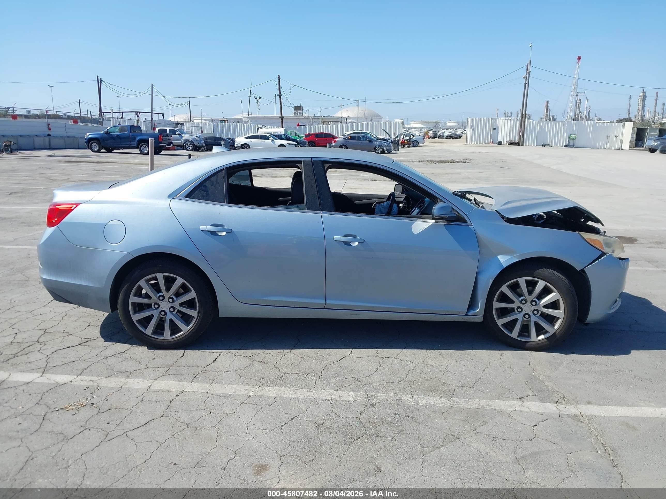2013 Chevrolet Malibu 2lt Light Blue vin: 1G11E5SAXDU131288