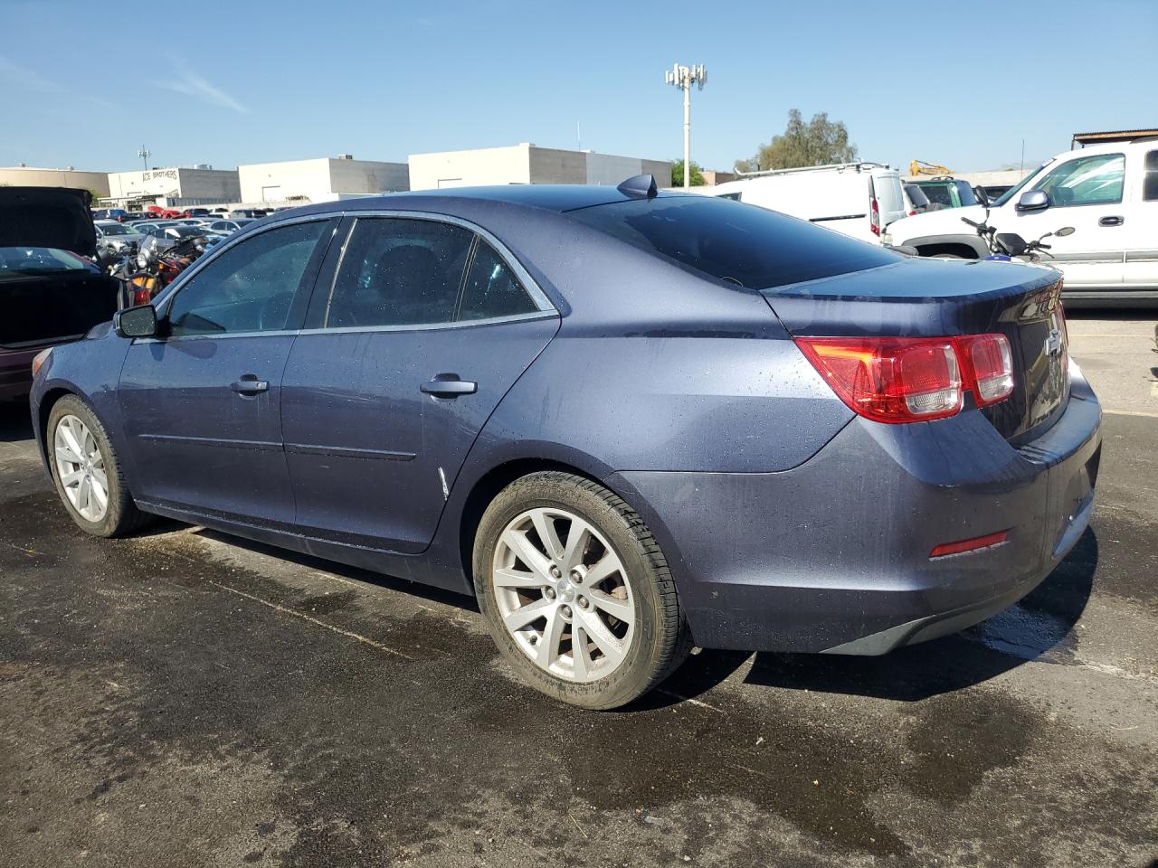 2014 Chevrolet Malibu 2lt Синий vin: 1G11E5SL0EF155123 Damage: Left Rear Door, Dent(S) W/ Paint Dmg, 2 To 3 Inches