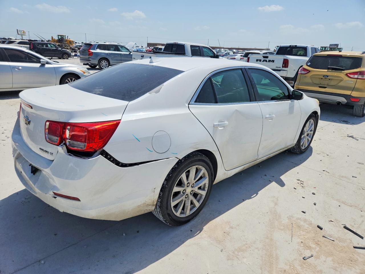 2014 Chevrolet Malibu 2lt White vin: 1G11E5SL0EF228961