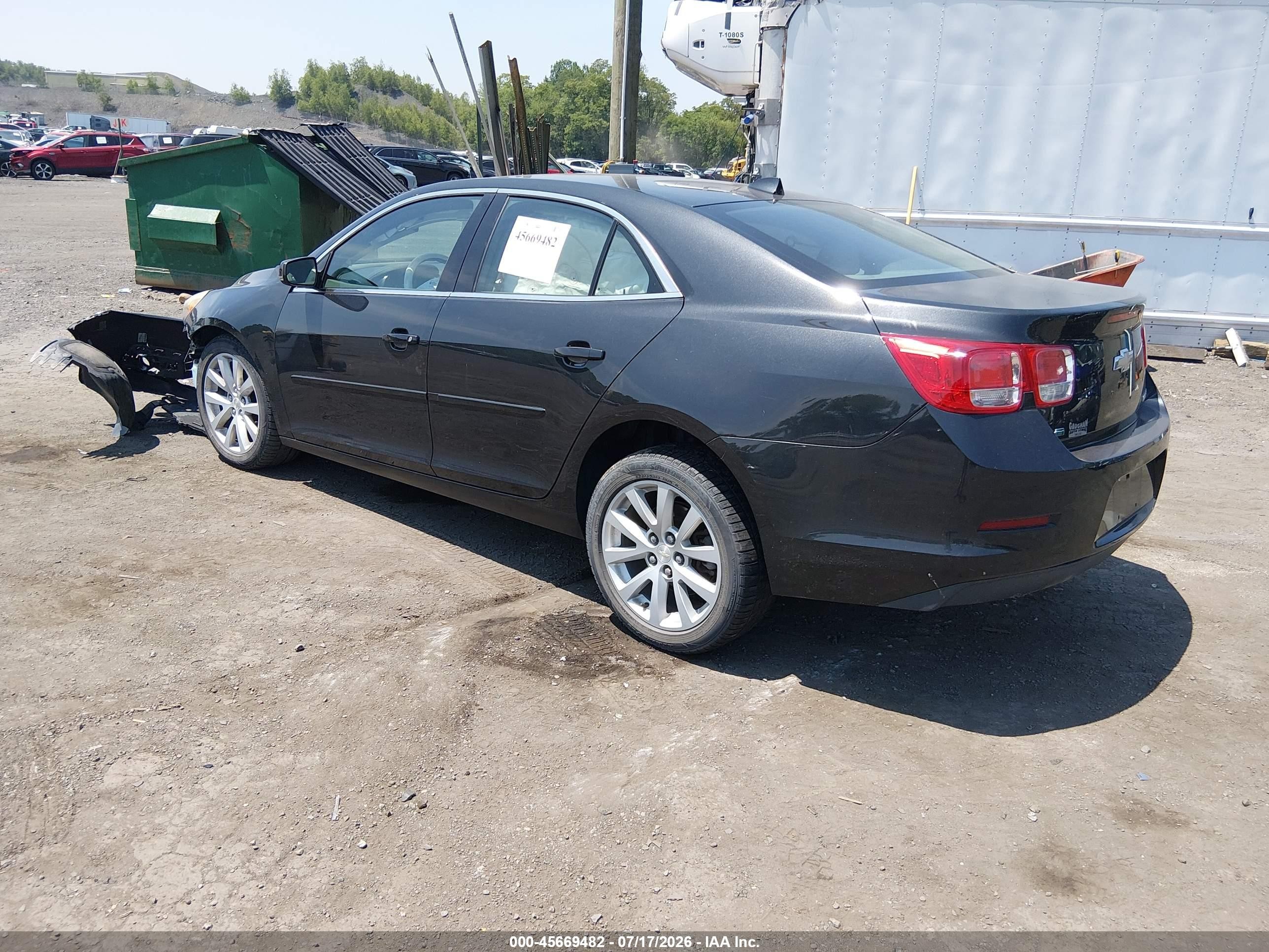2014 Chevrolet Malibu 2lt Black vin: 1G11E5SL0EF236333