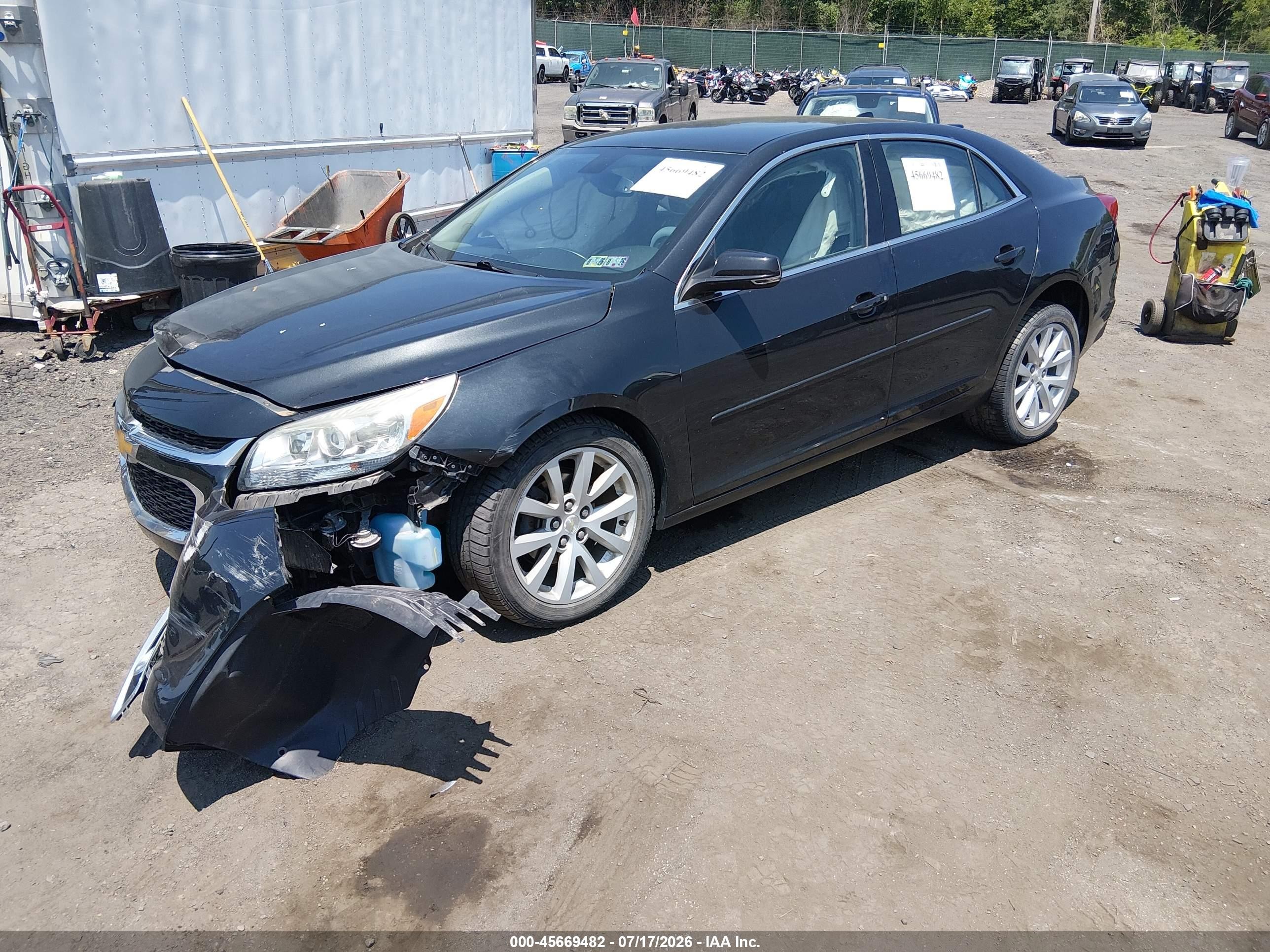 2014 Chevrolet Malibu 2lt Black vin: 1G11E5SL0EF236333