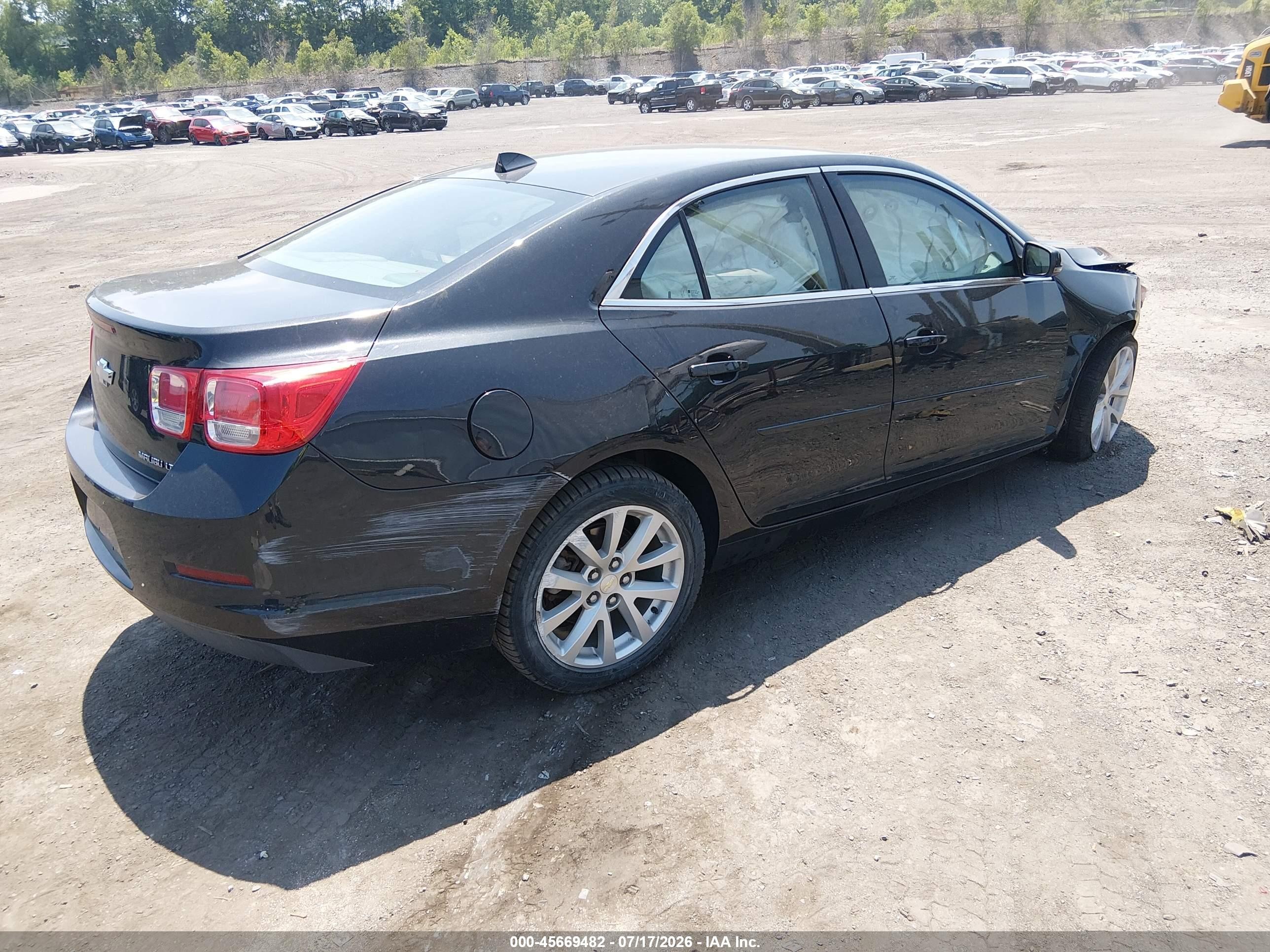 2014 Chevrolet Malibu 2lt Black vin: 1G11E5SL0EF236333