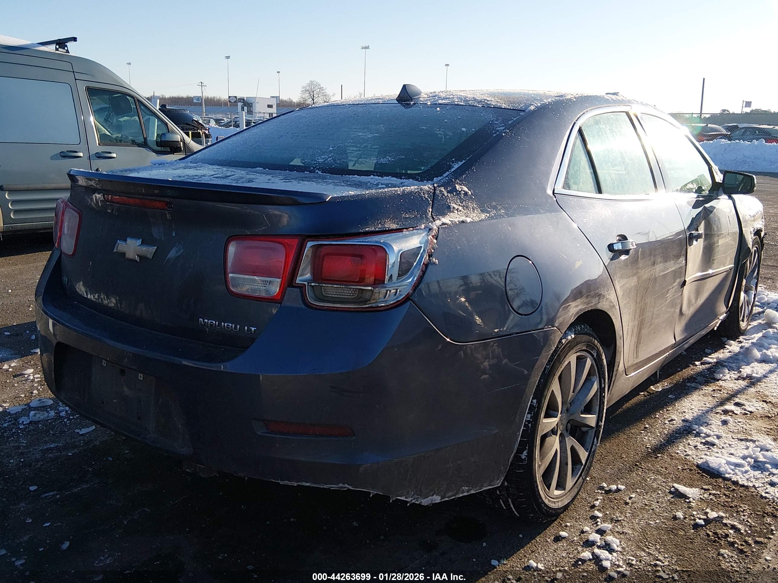 2014 Chevrolet Malibu 2lt Gray vin: 1G11E5SL0EF277612