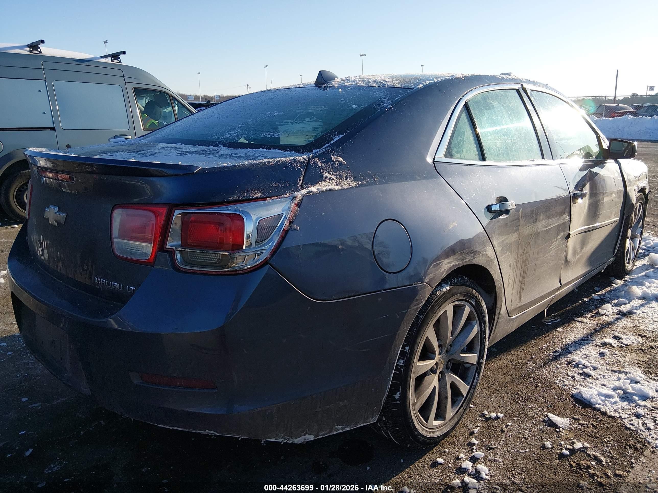 2014 Chevrolet Malibu 2lt Gray vin: 1G11E5SL0EF277612