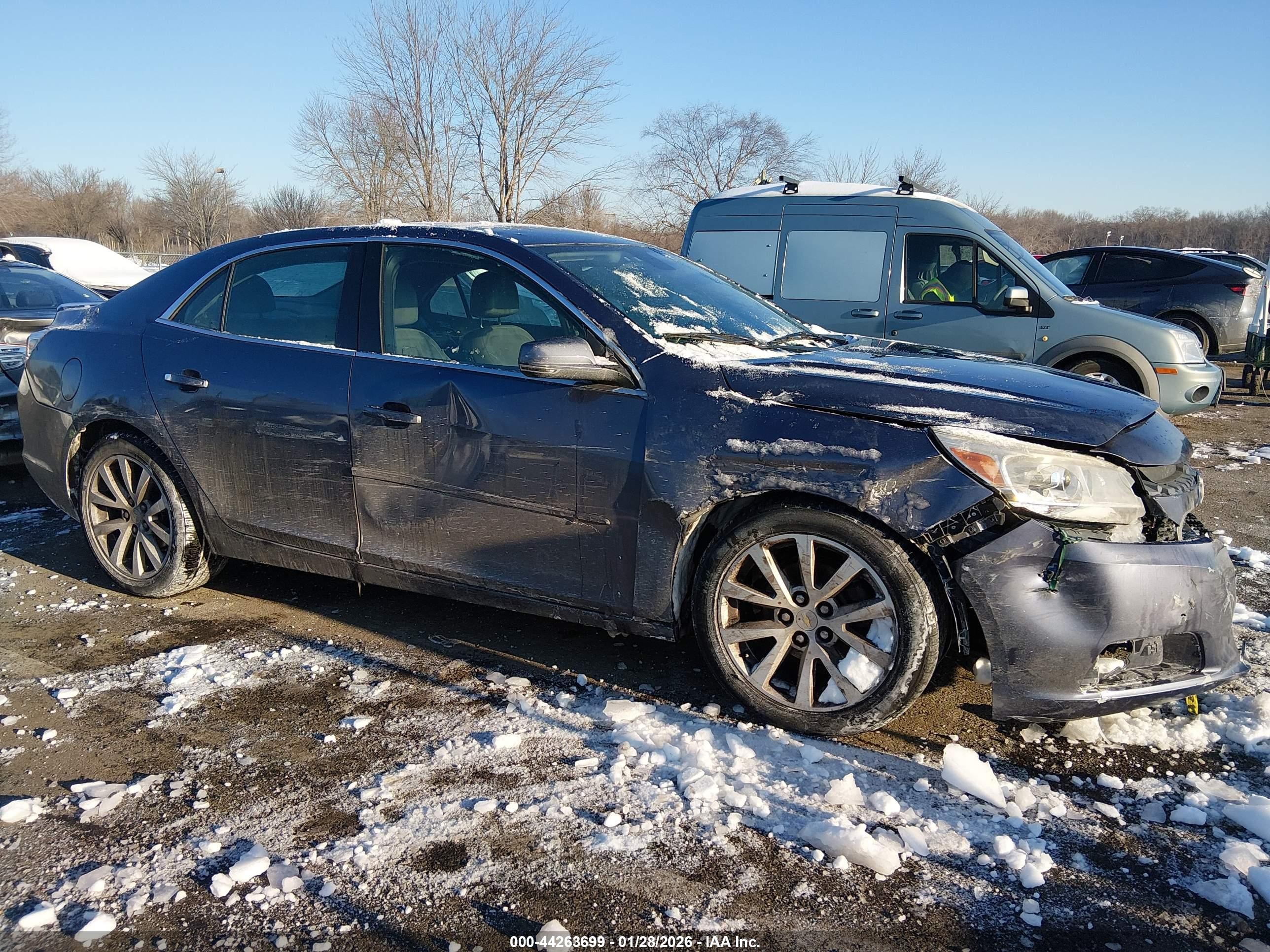 2014 Chevrolet Malibu 2lt Gray vin: 1G11E5SL0EF277612