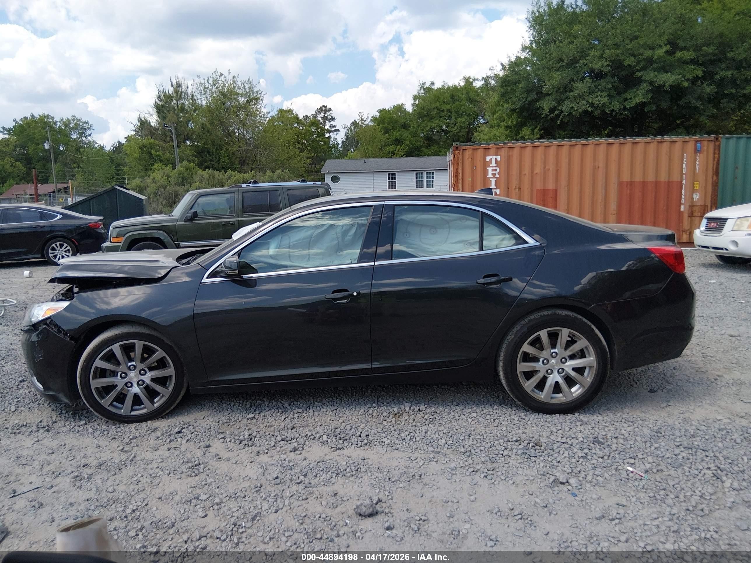 2014 Chevrolet Malibu 2lt Black vin: 1G11E5SL0EF295852
