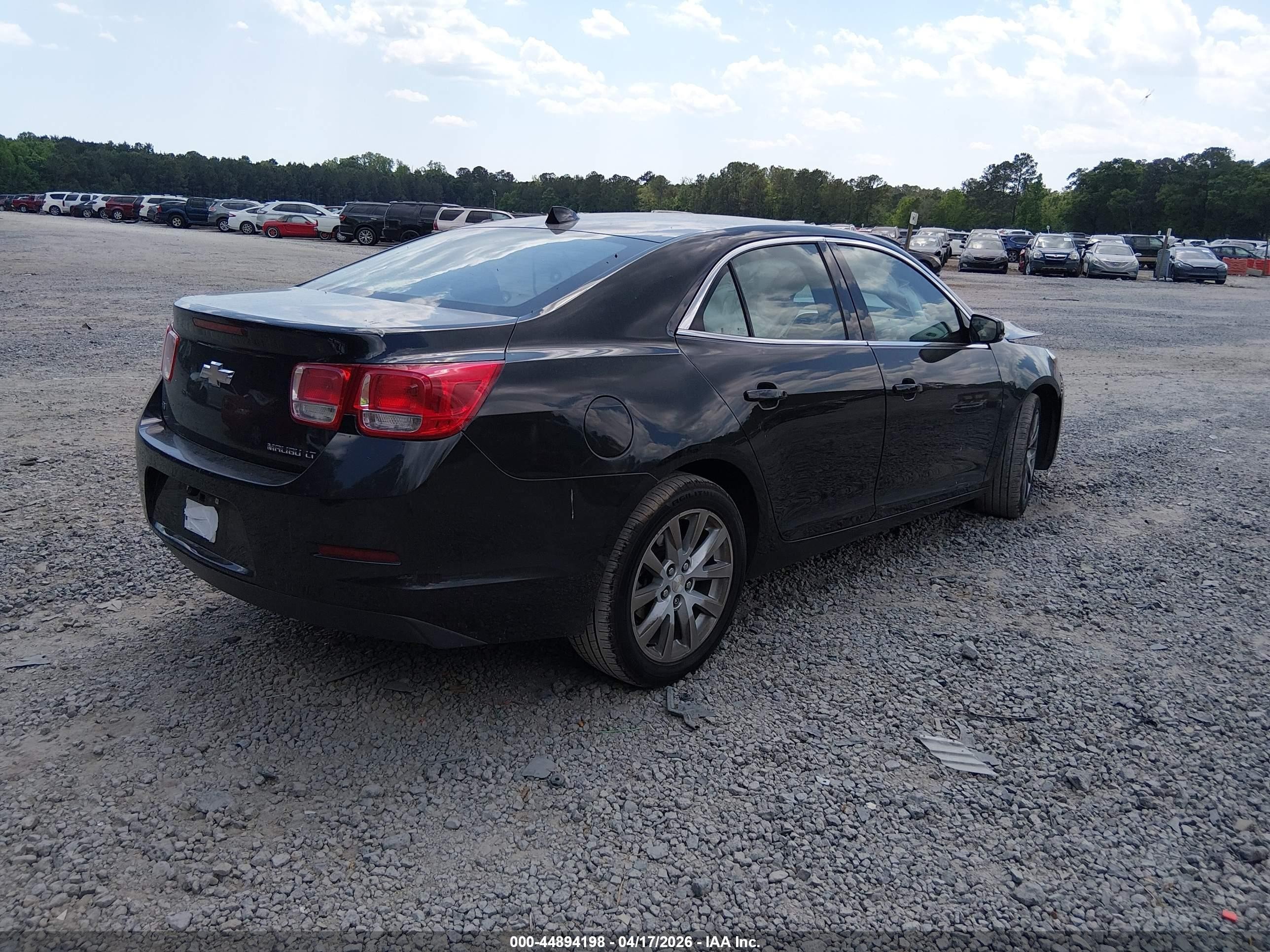 2014 Chevrolet Malibu 2lt Black vin: 1G11E5SL0EF295852