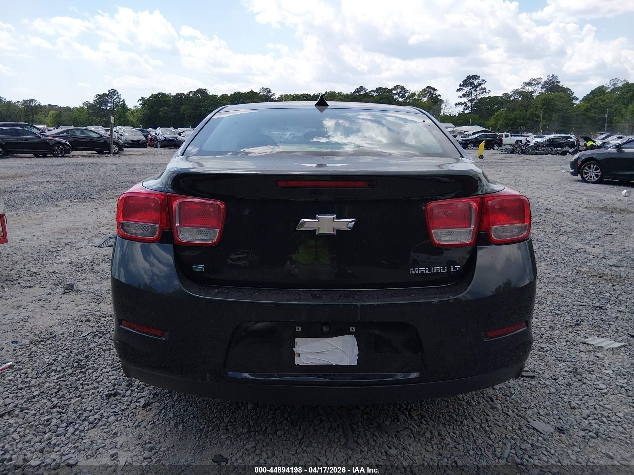 2014 Chevrolet Malibu 2lt Black vin: 1G11E5SL0EF295852