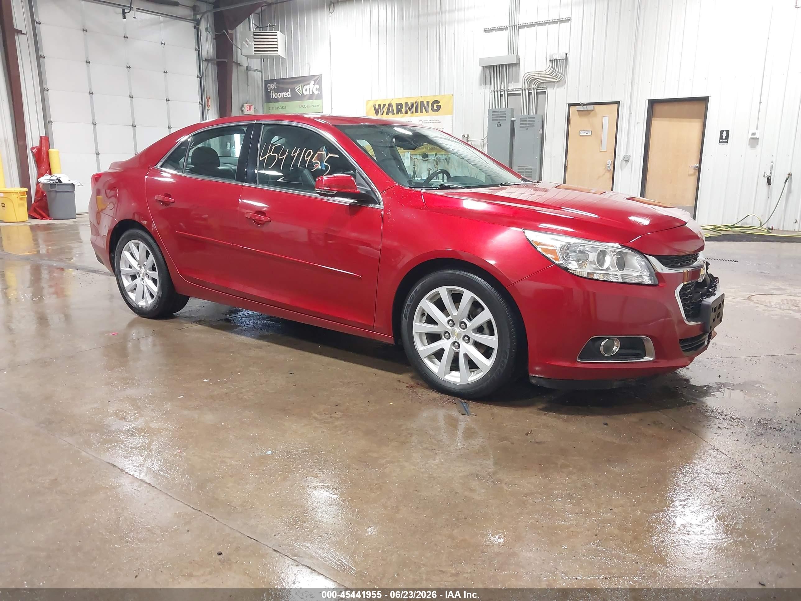 2014 Chevrolet Malibu 2lt Red vin: 1G11E5SL0EU131125
