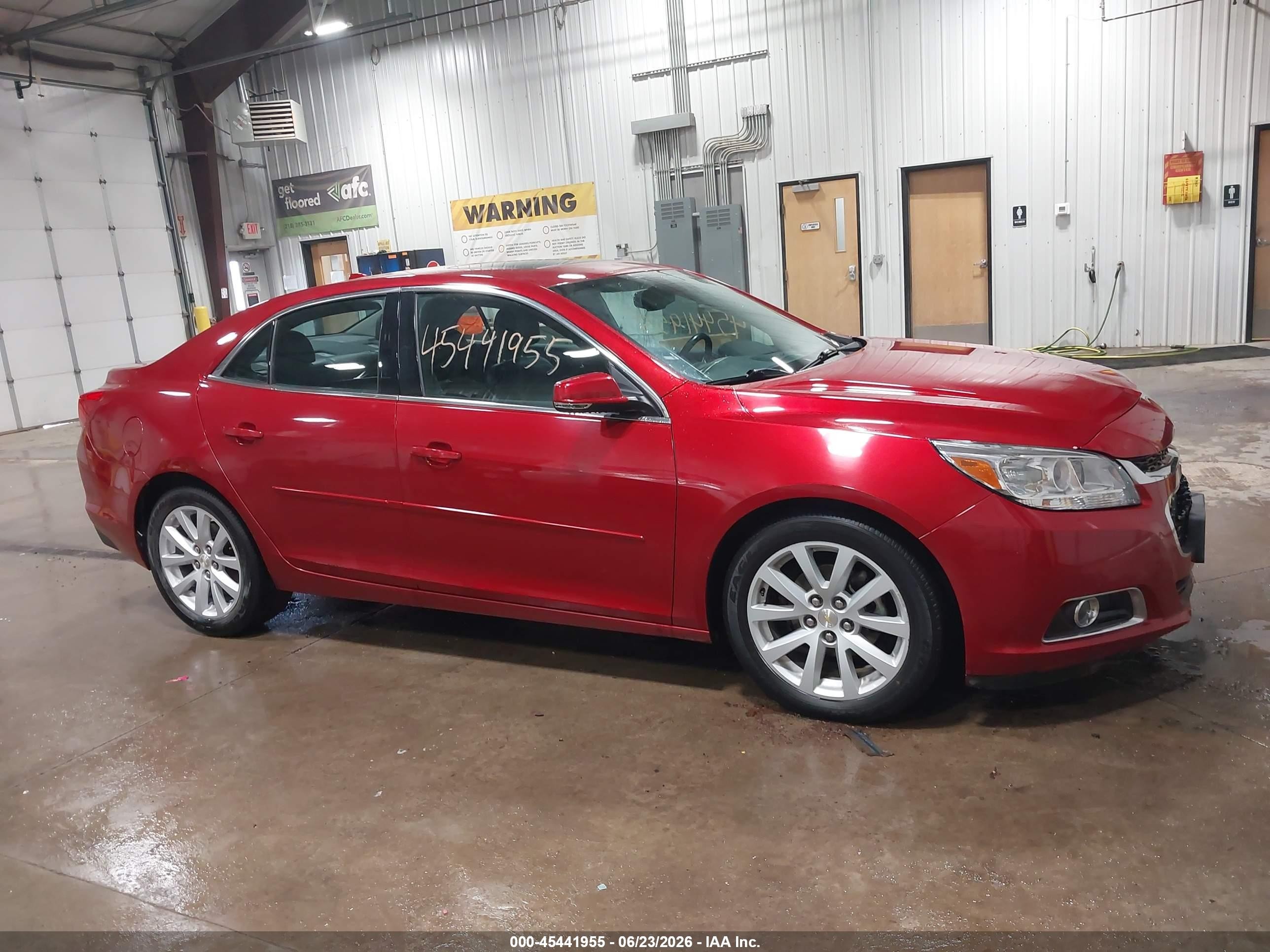 2014 Chevrolet Malibu 2lt Red vin: 1G11E5SL0EU131125