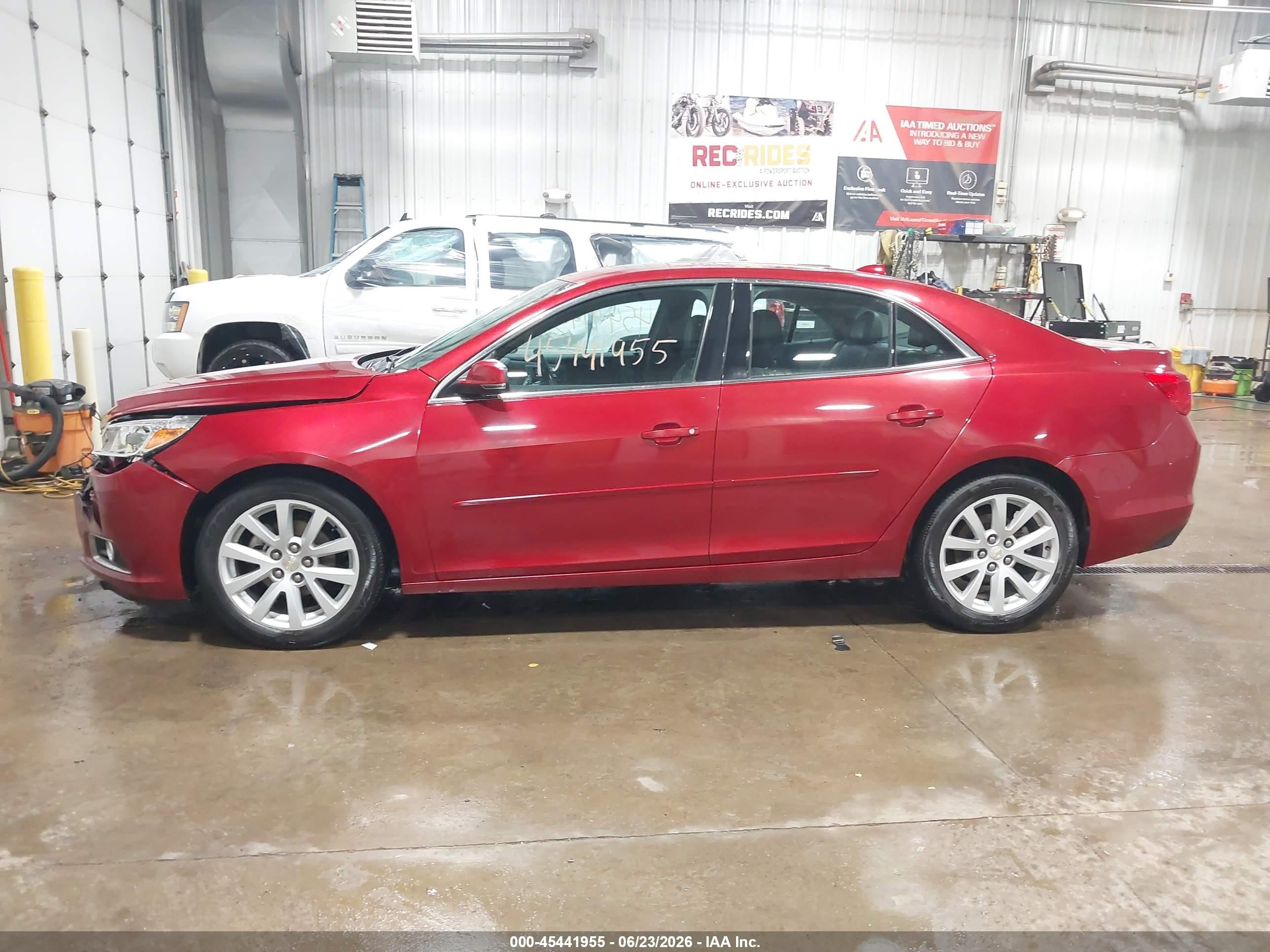 2014 Chevrolet Malibu 2lt Red vin: 1G11E5SL0EU131125