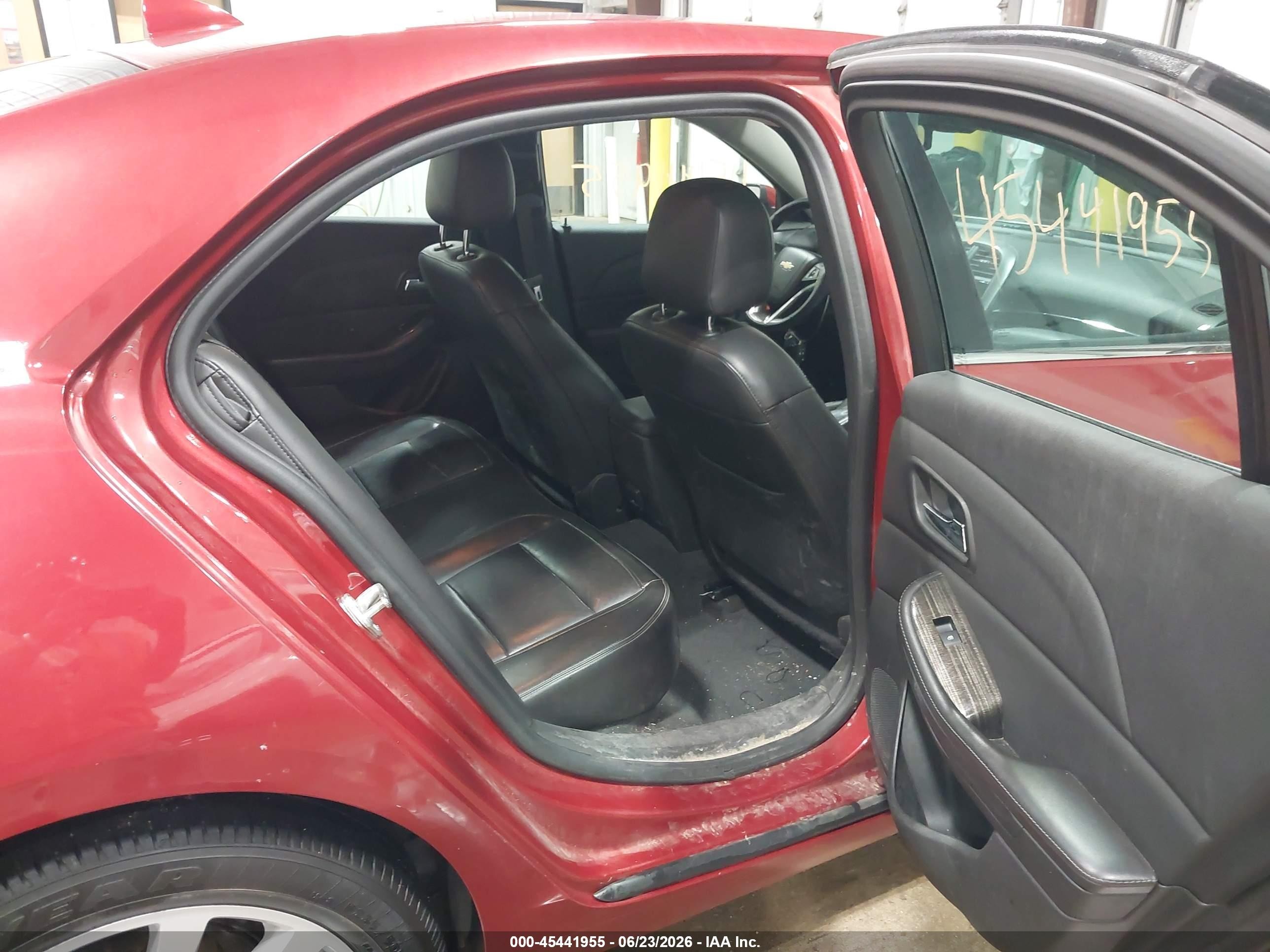 2014 Chevrolet Malibu 2lt Red vin: 1G11E5SL0EU131125
